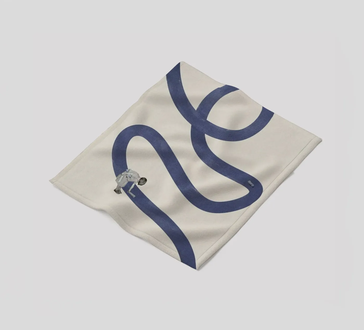 River Cleanse fleecedeken van Maarten Léon