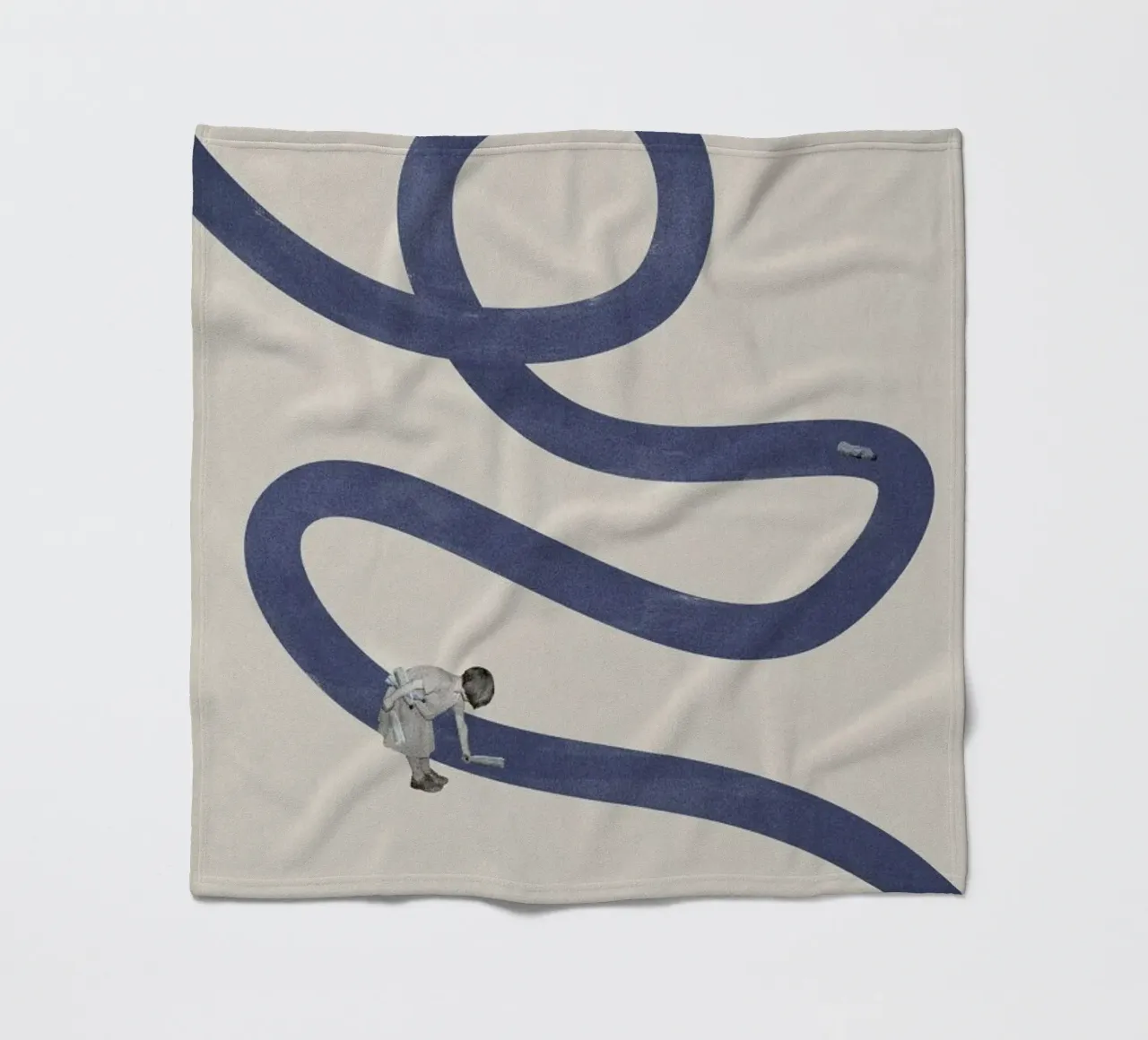 River Cleanse fleecedeken van Maarten Léon