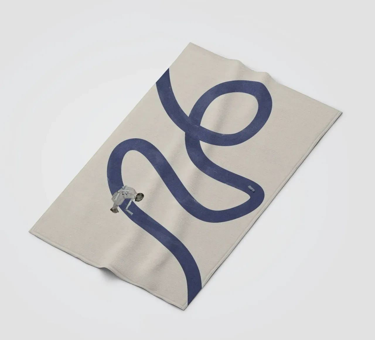 River Cleanse fleecedeken van Maarten Léon