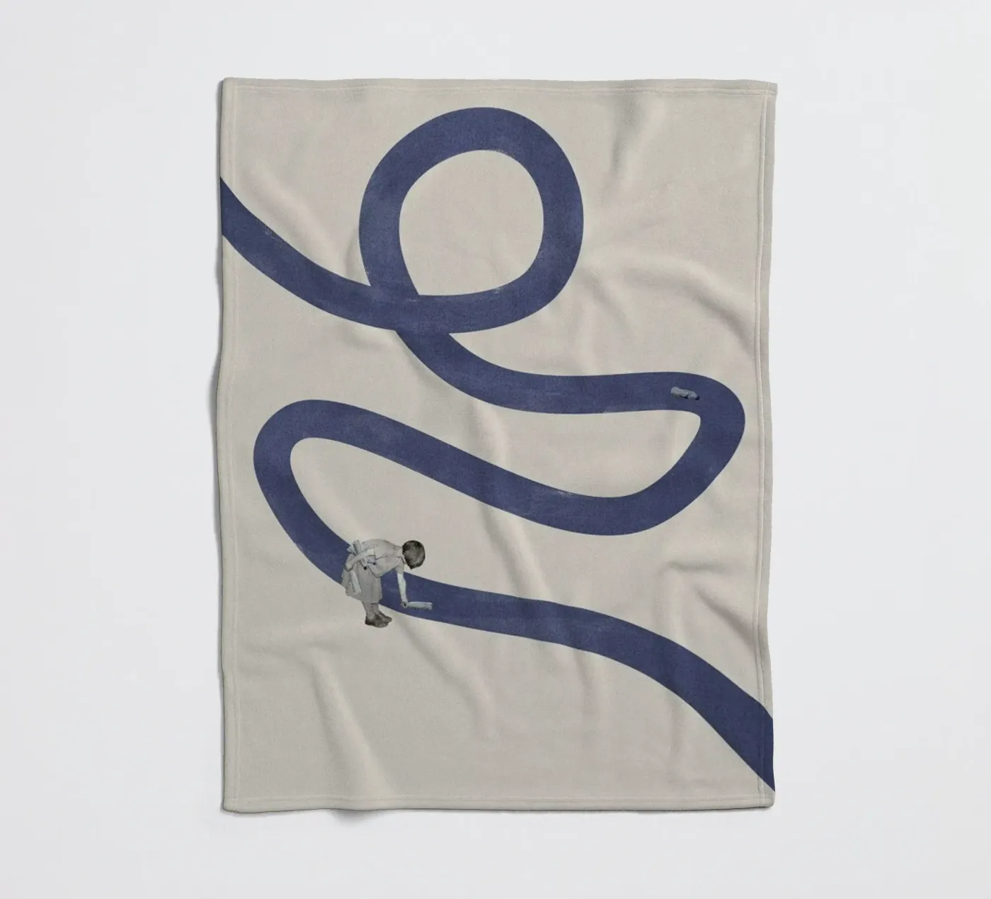 River Cleanse fleecedeken van Maarten Léon