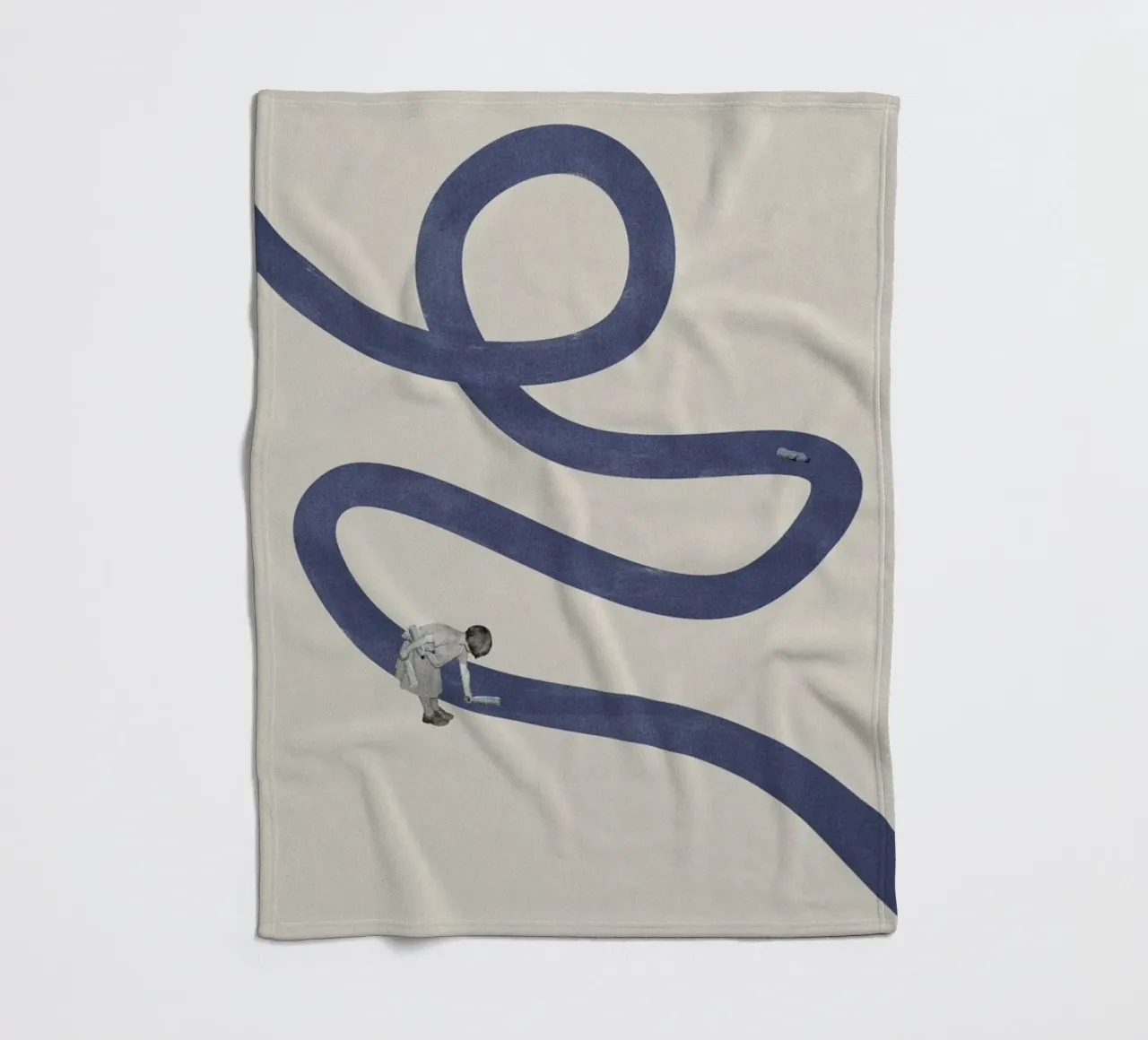 River Cleanse fleecedeken van Maarten Léon