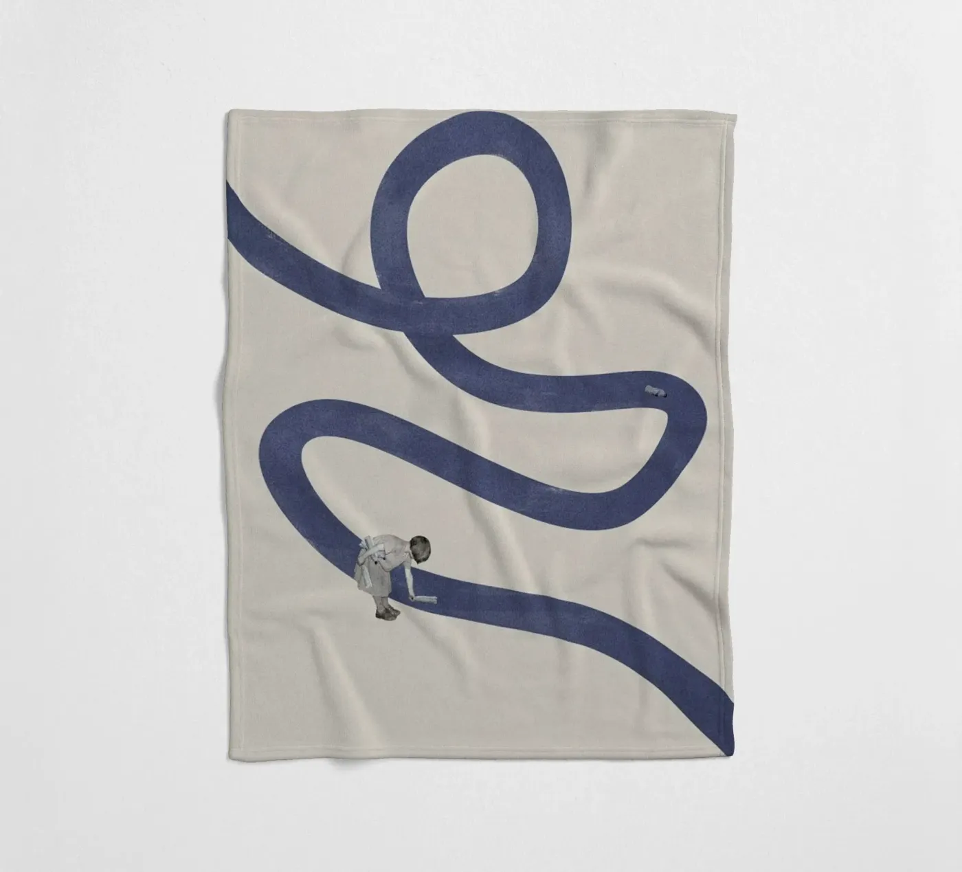 River Cleanse fleecedeken van Maarten Léon