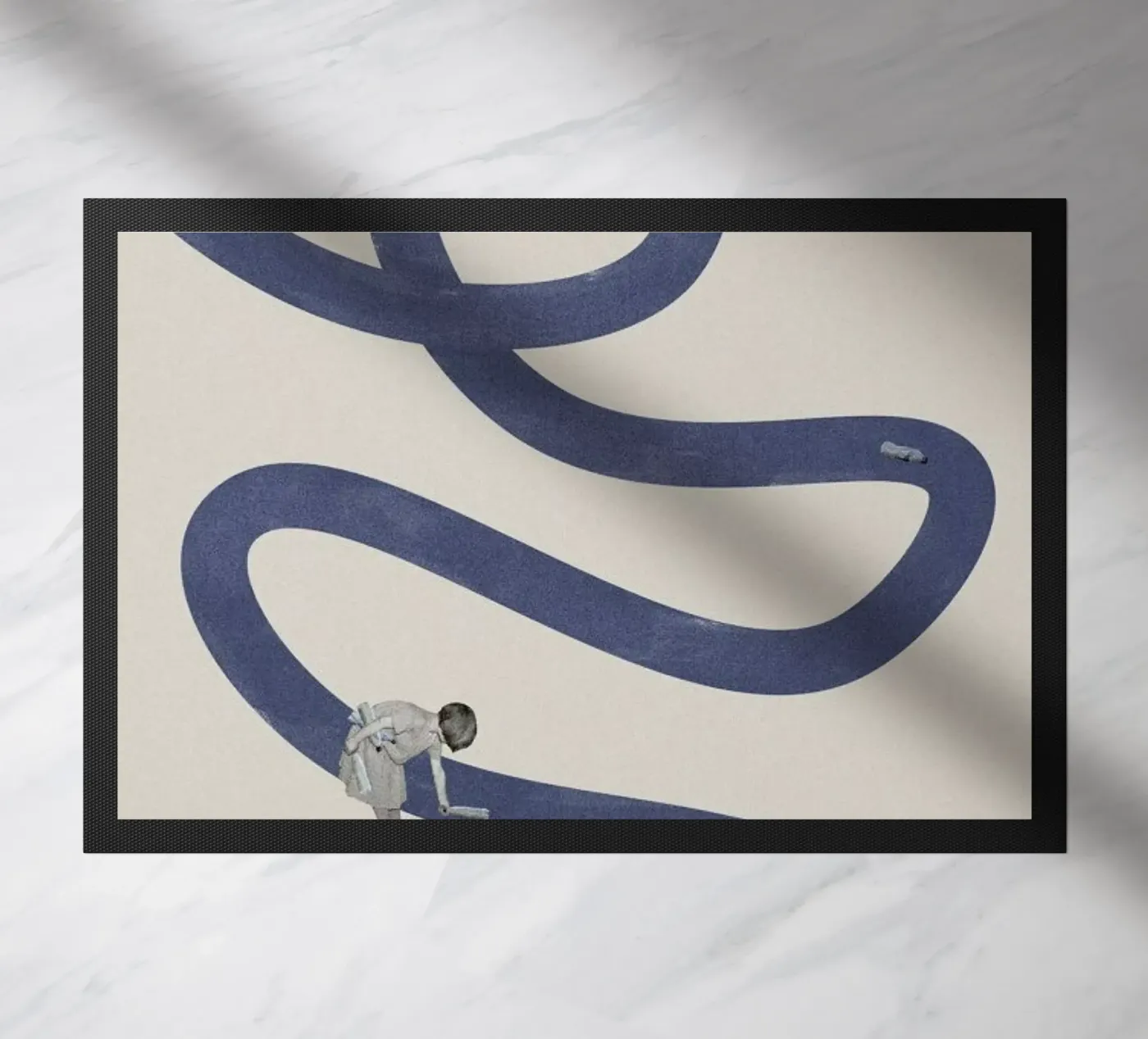 River Cleanse doormat by Maarten Léon