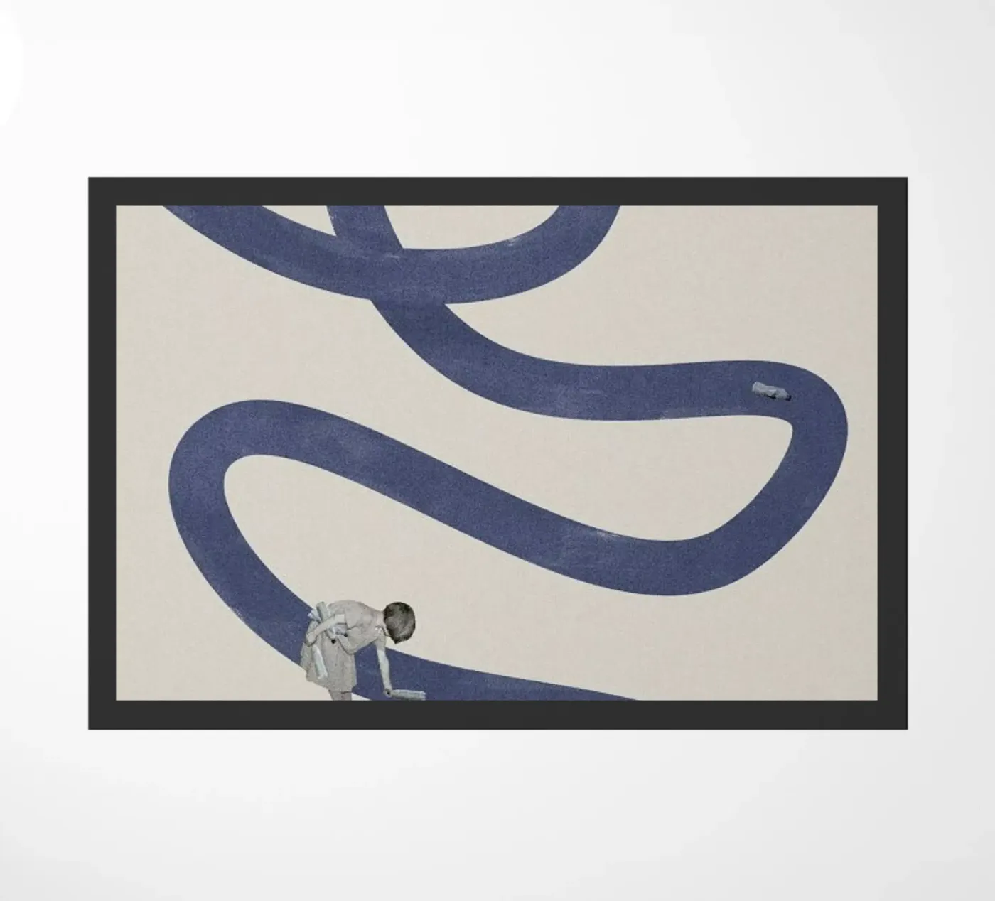 River Cleanse doormat by Maarten Léon