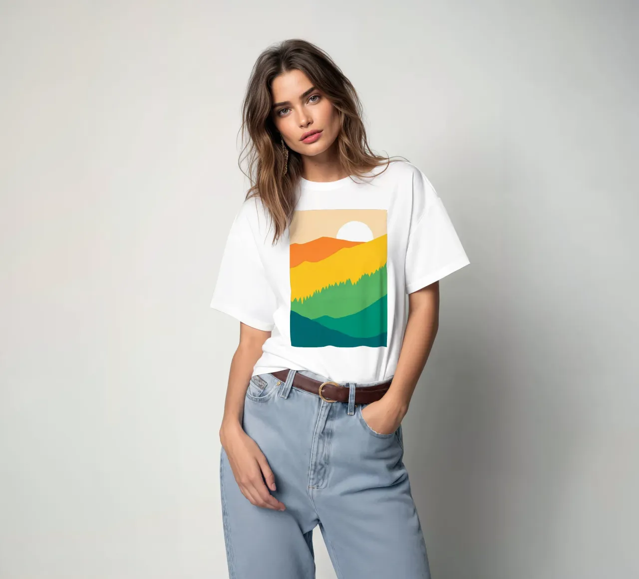 Colline alte t-shirt da Bartosz Powalka