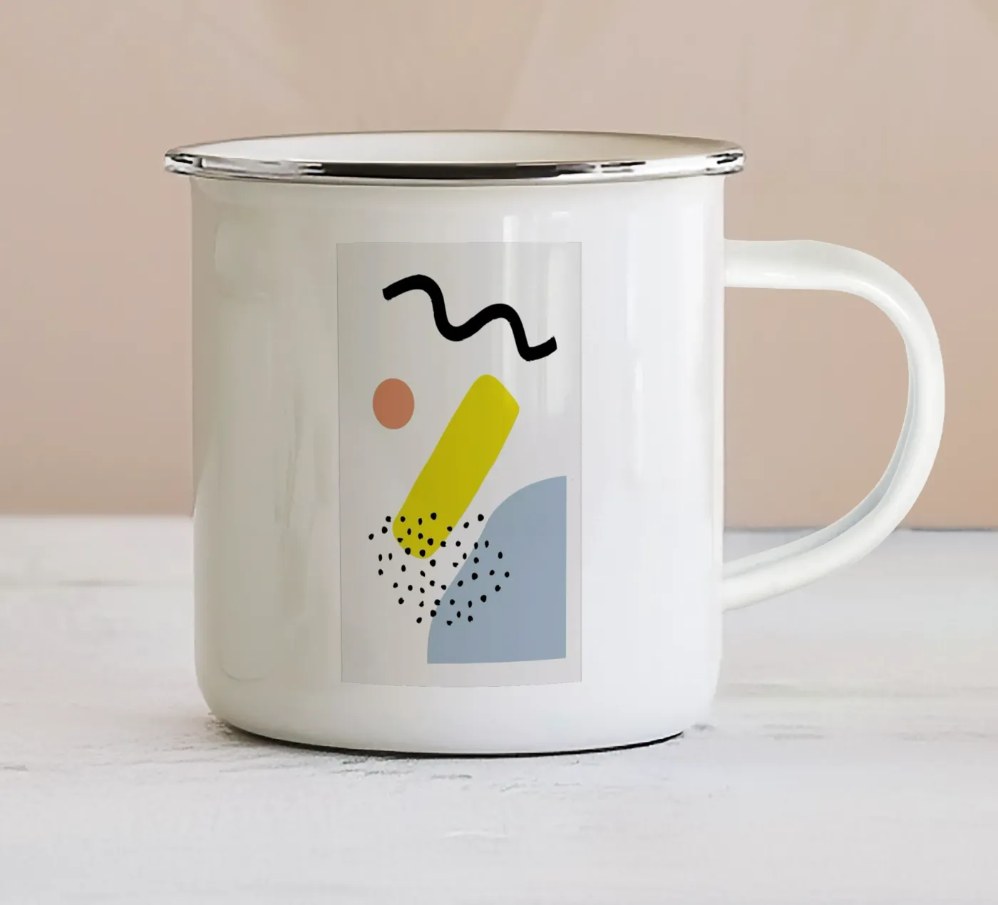 Accelerate enamel mug by Studio One
