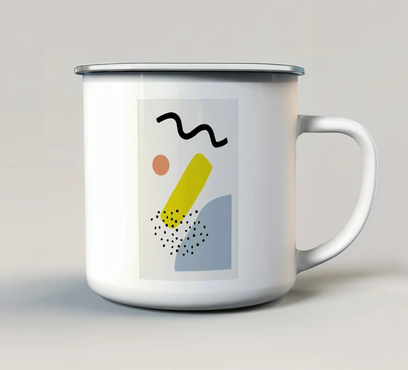 Accelerate enamel mug by Studio One