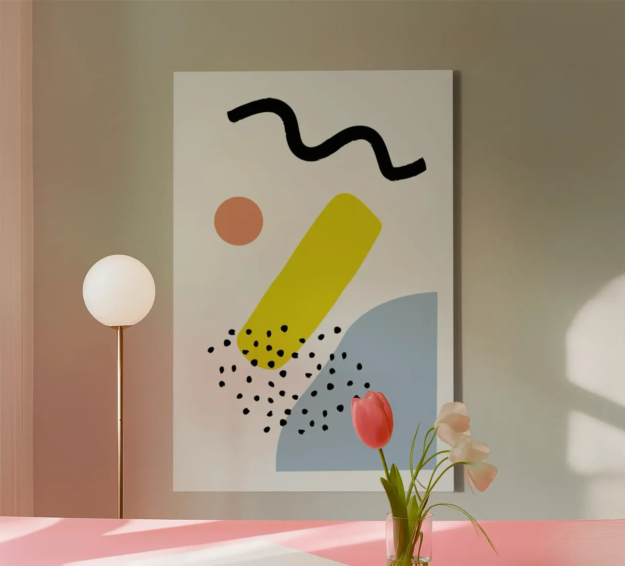 Accelerate tela con Cornice a cassetta da Studio One