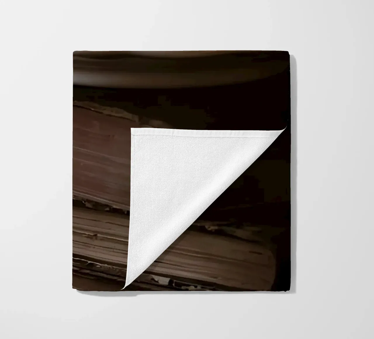 Cup and books beach towel by Aiden Garcia