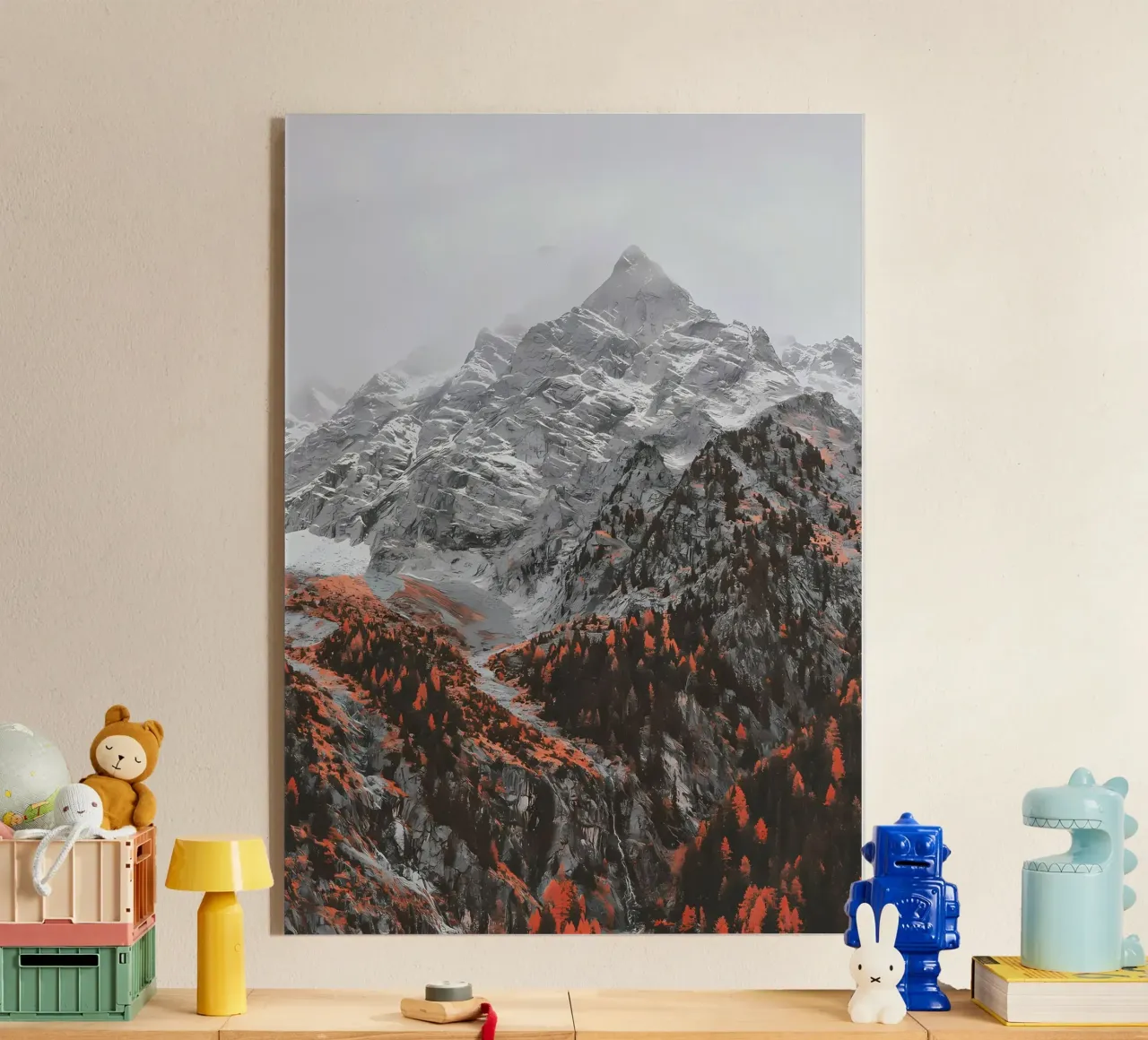 Macchie arancioni plexiglass da Matthew Katz