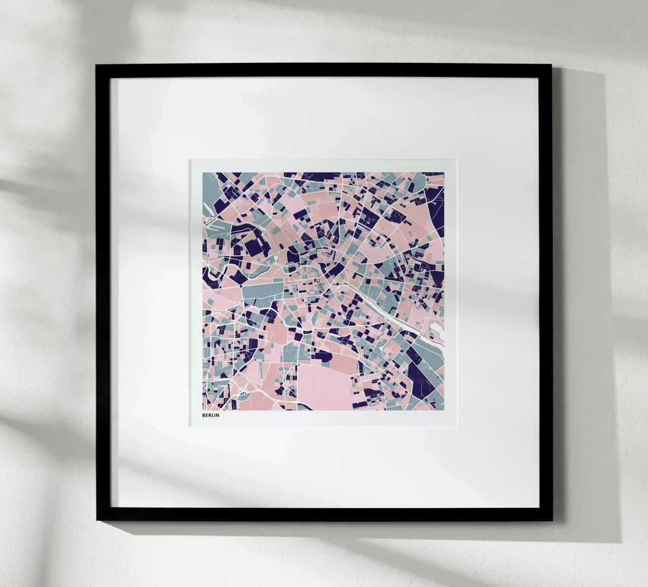 Berlin III poster da The Cartography Collection