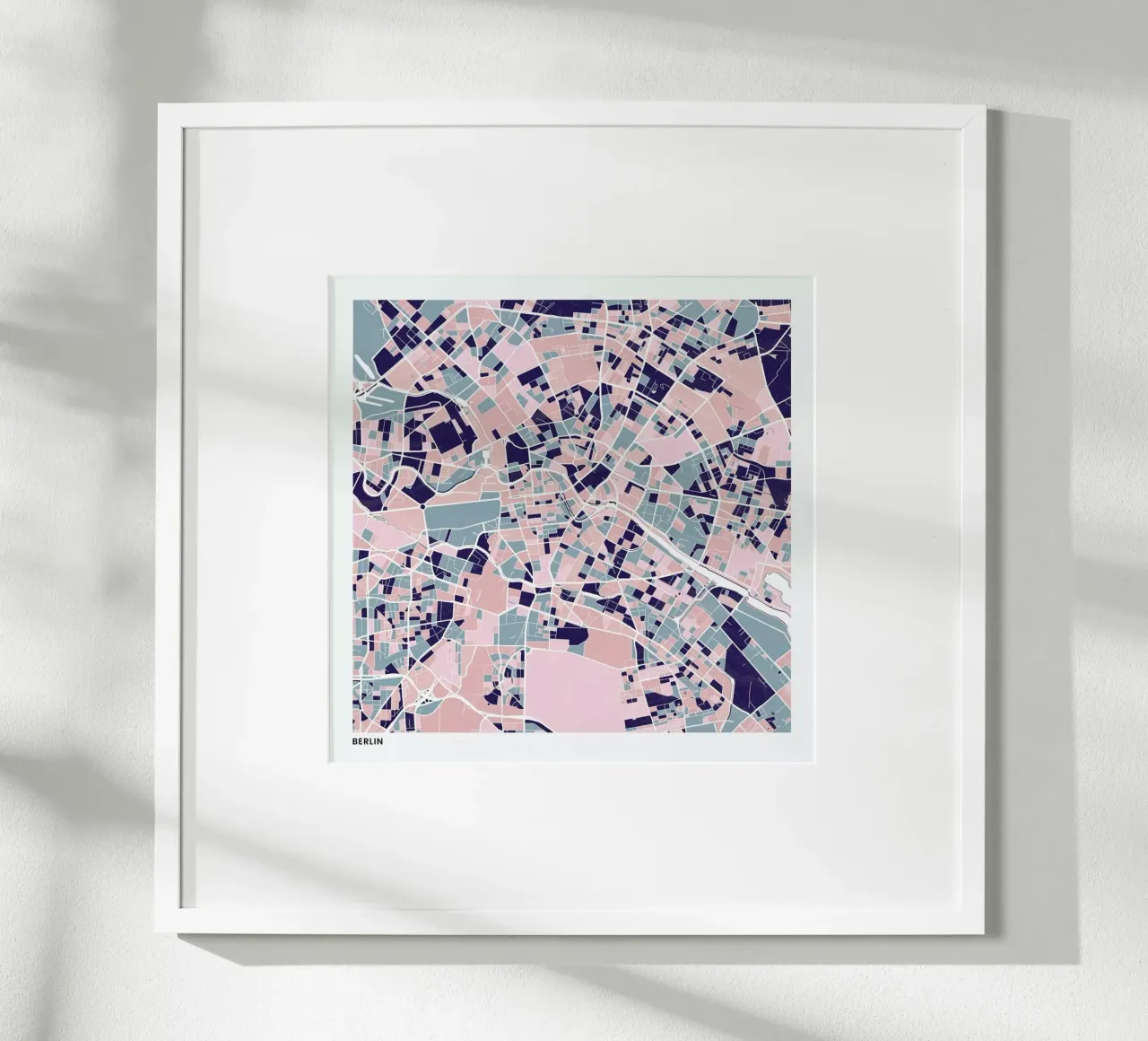 Berlin III poster da The Cartography Collection