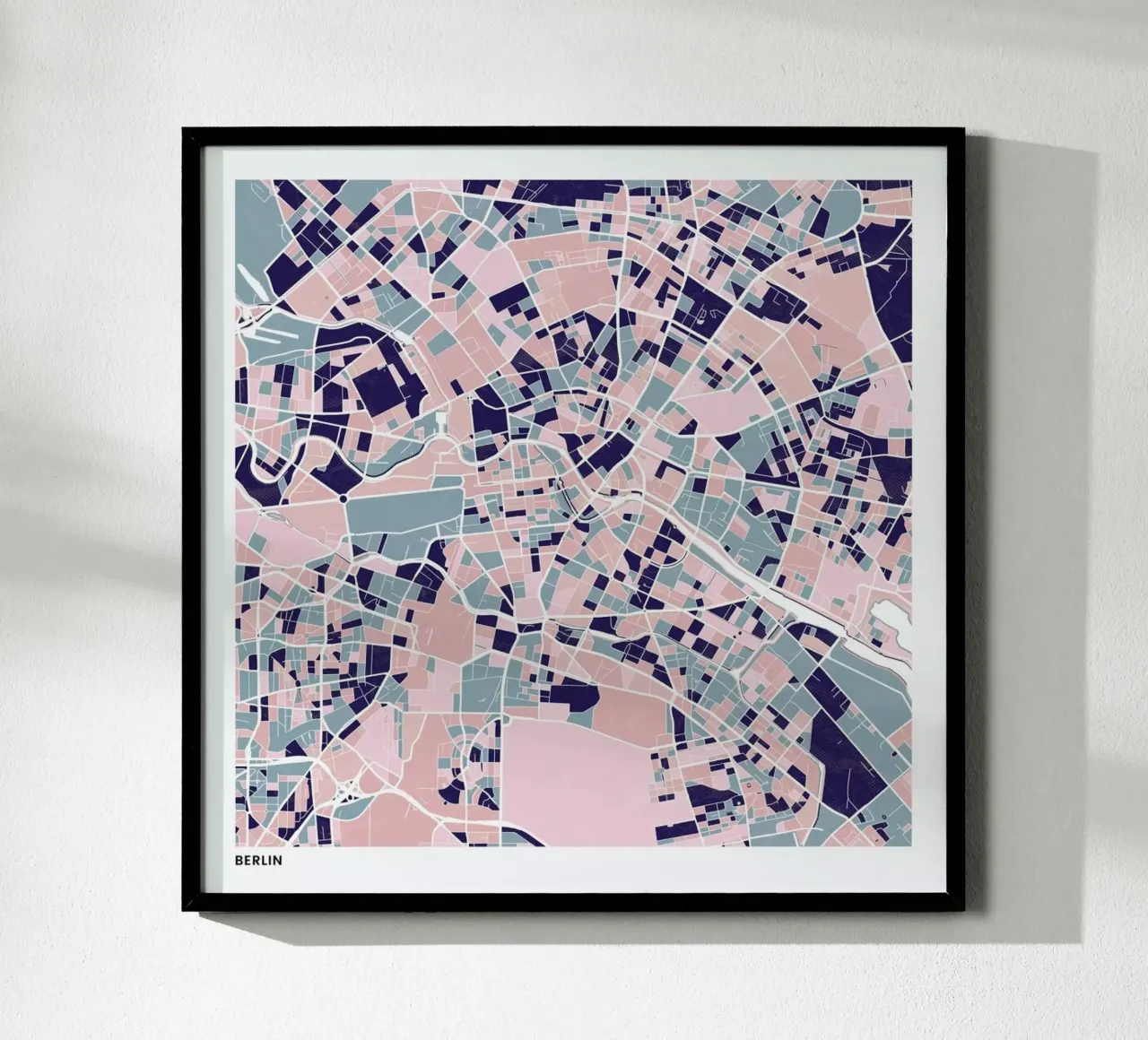 Berlin III poster da The Cartography Collection