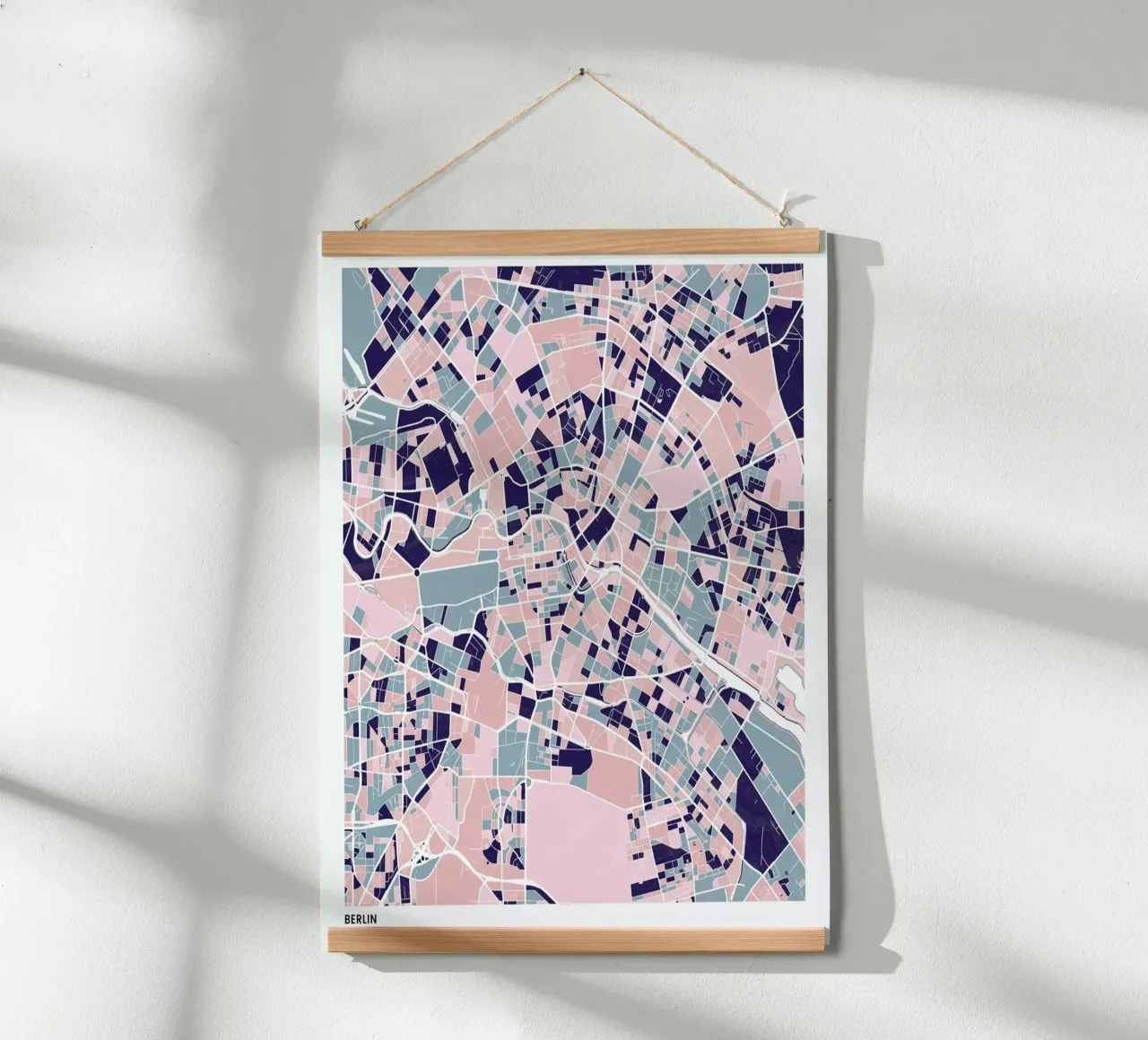 Berlin III poster da The Cartography Collection