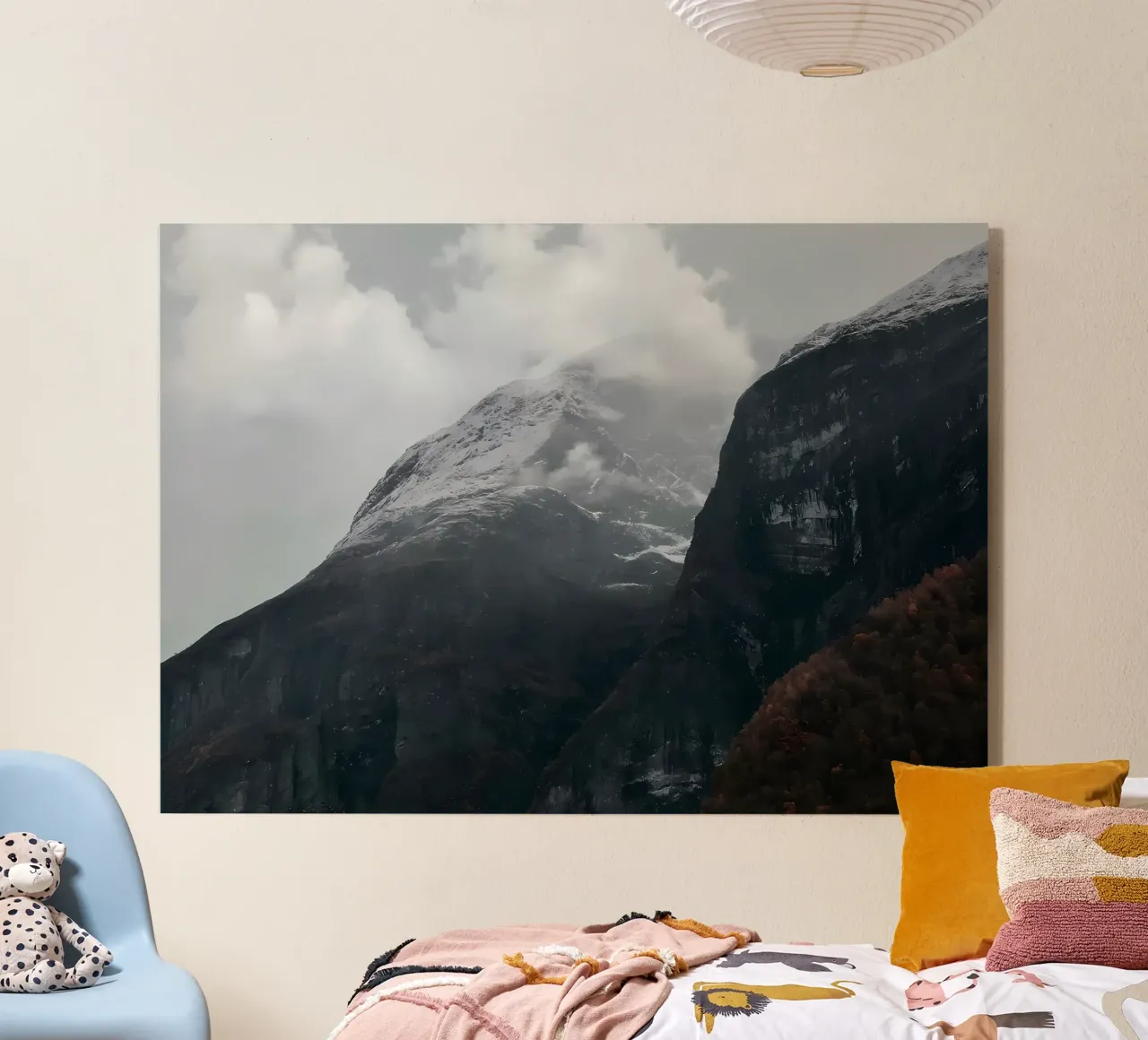 Norwegian mountains acrylic glass by Matthew Katz
