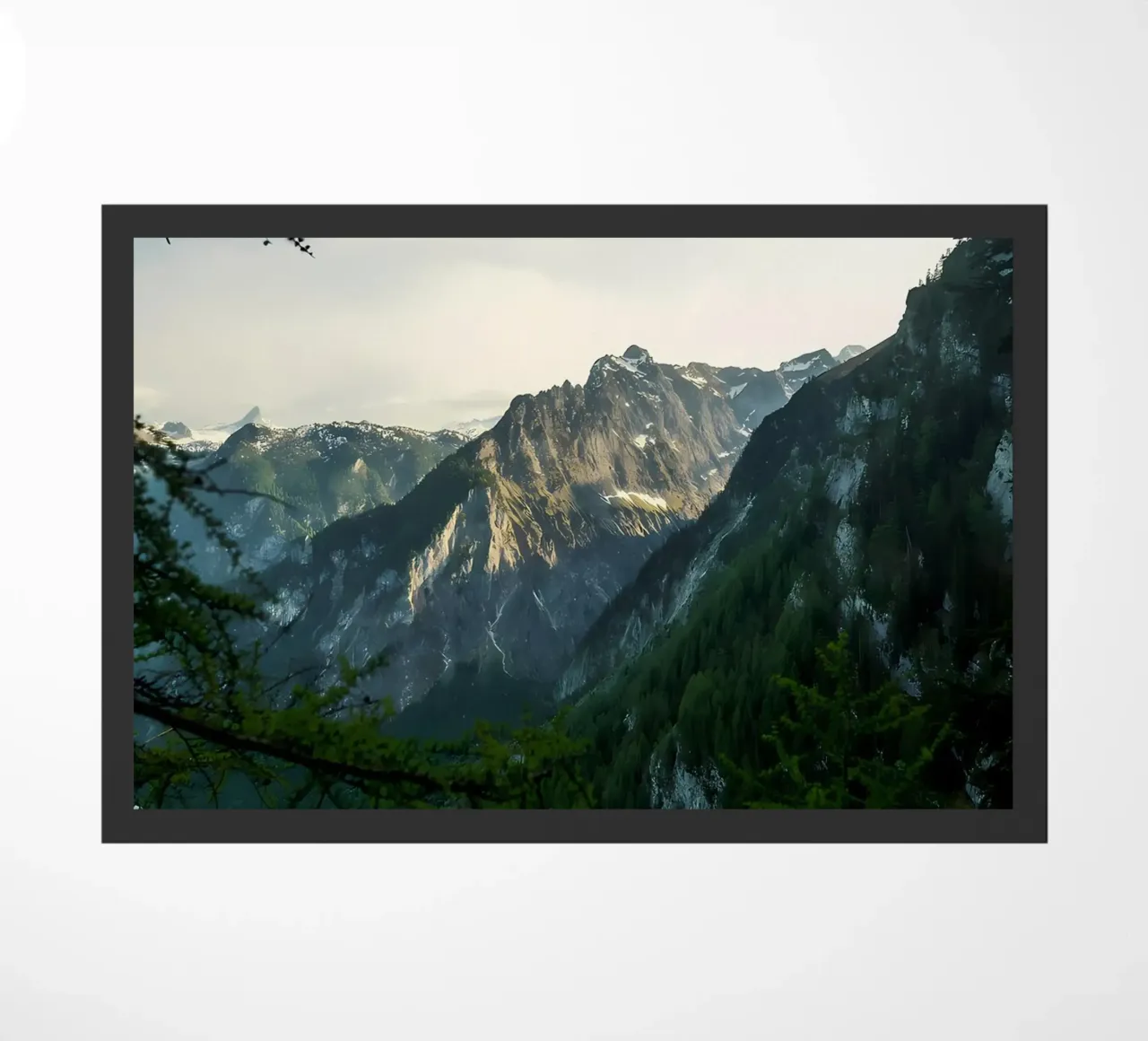 Towering Cliffs doormat by Matthew Katz