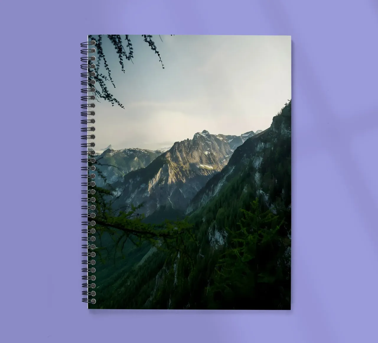 Towering Cliffs spiral notebook by Matthew Katz