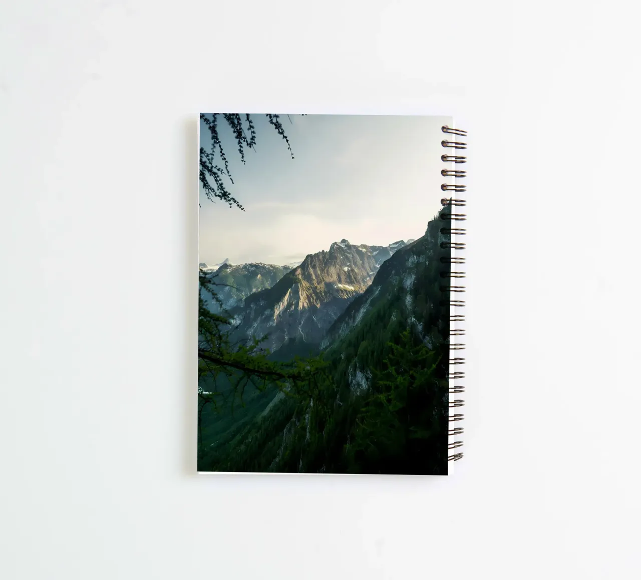 Towering Cliffs spiral notebook by Matthew Katz