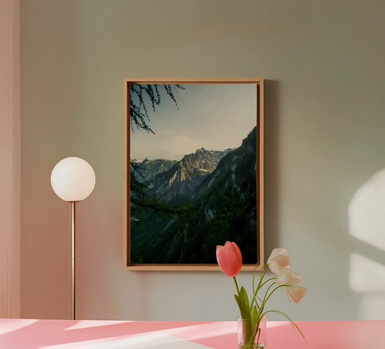 Towering Cliffs canvas by Matthew Katz