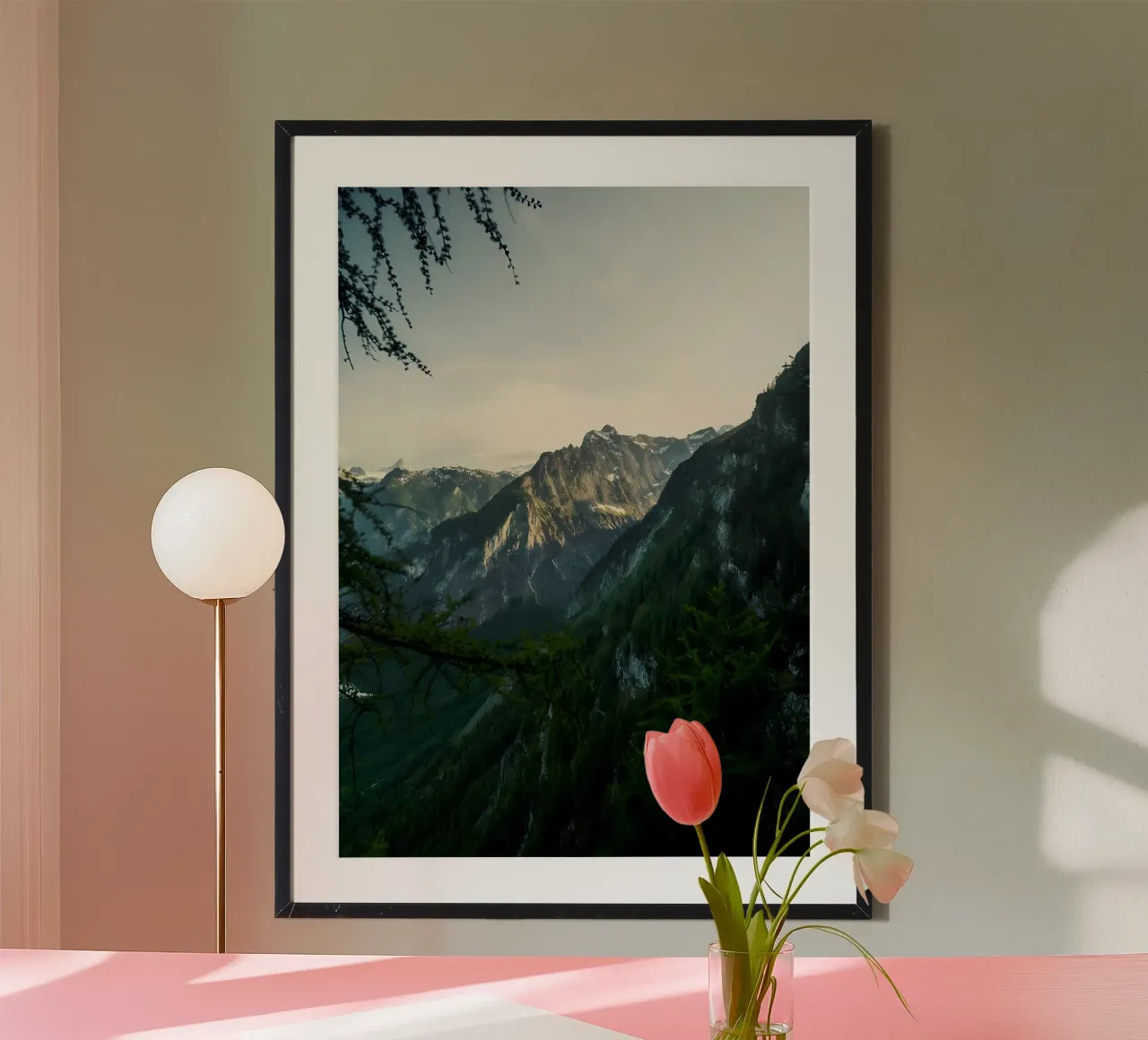 Towering Cliffs poster by Matthew Katz