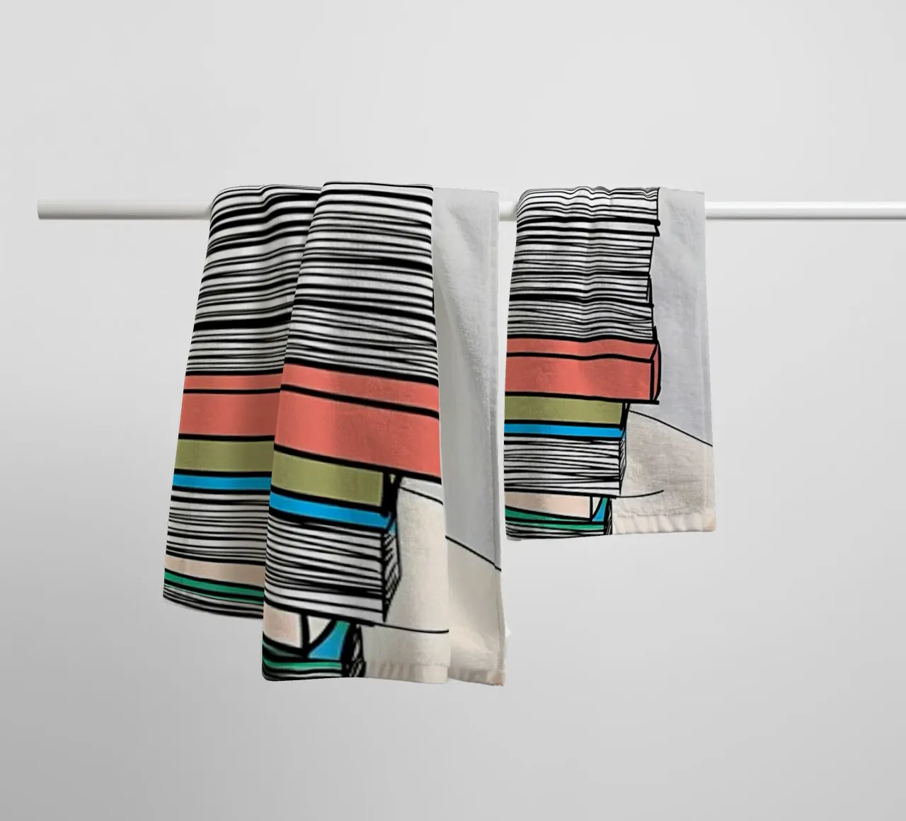 I bambini studiano sodo asciugamano da bagno da Aiden Garcia