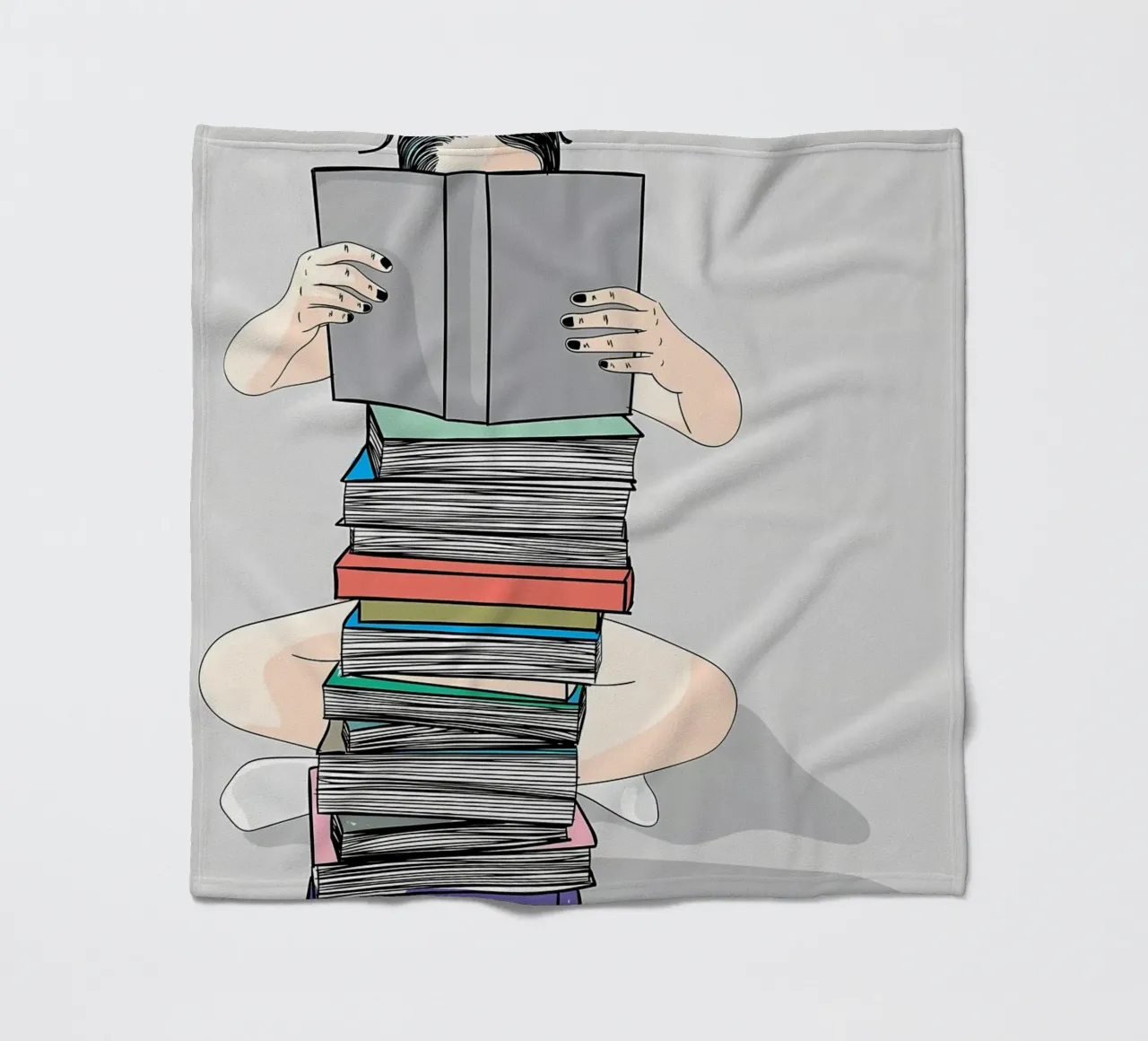 I bambini studiano sodo coperta in pile da Aiden Garcia