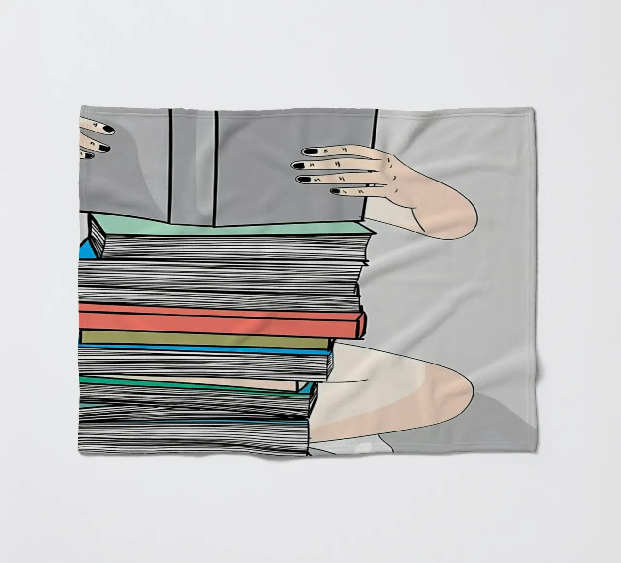 I bambini studiano sodo coperta in pile da Aiden Garcia
