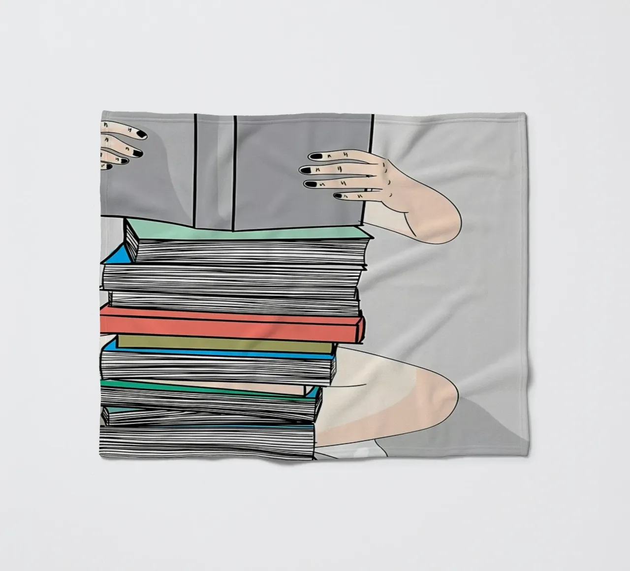 I bambini studiano sodo coperta in pile da Aiden Garcia