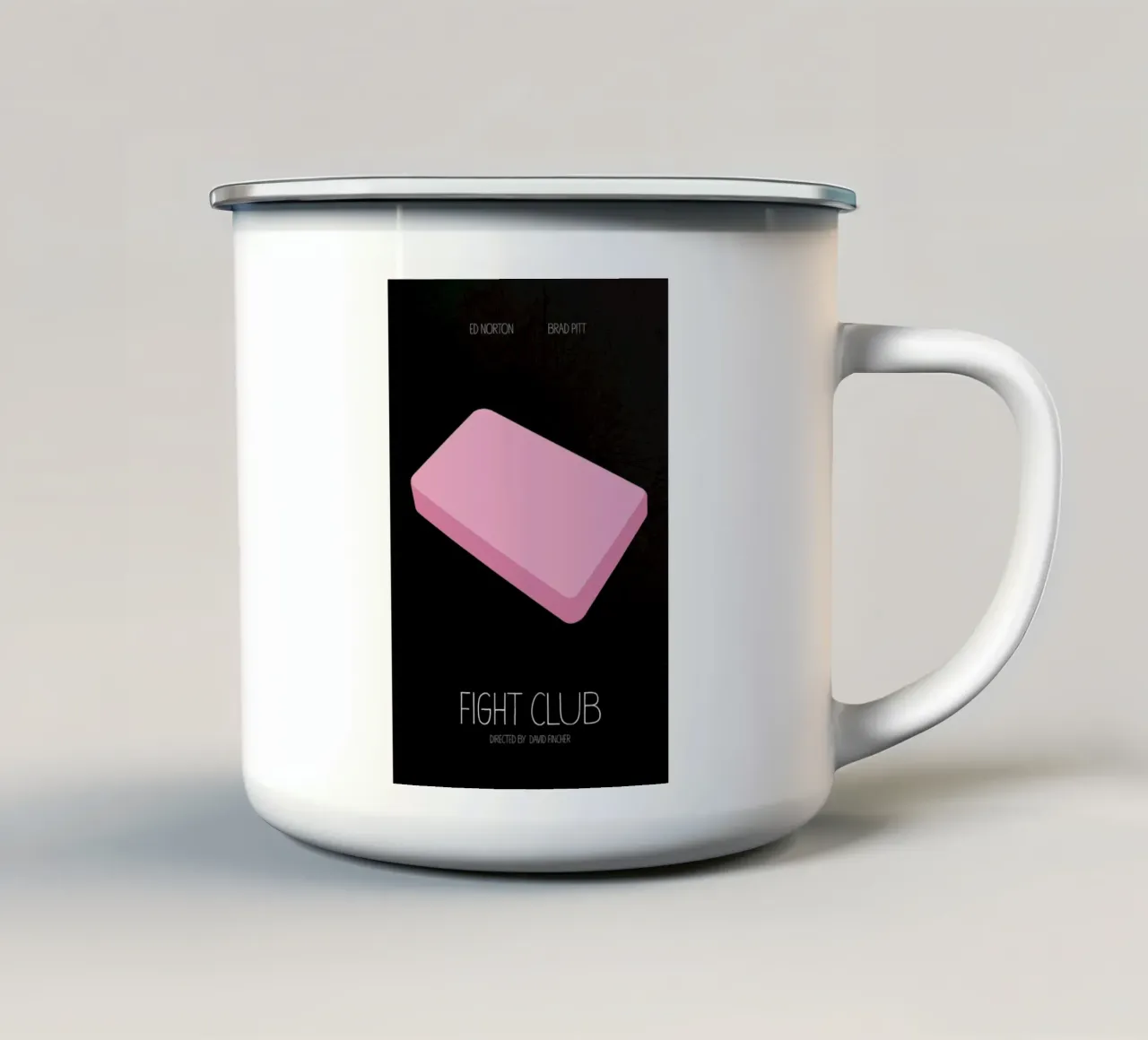 Fight Club tazza in smalto da Calm The Ham