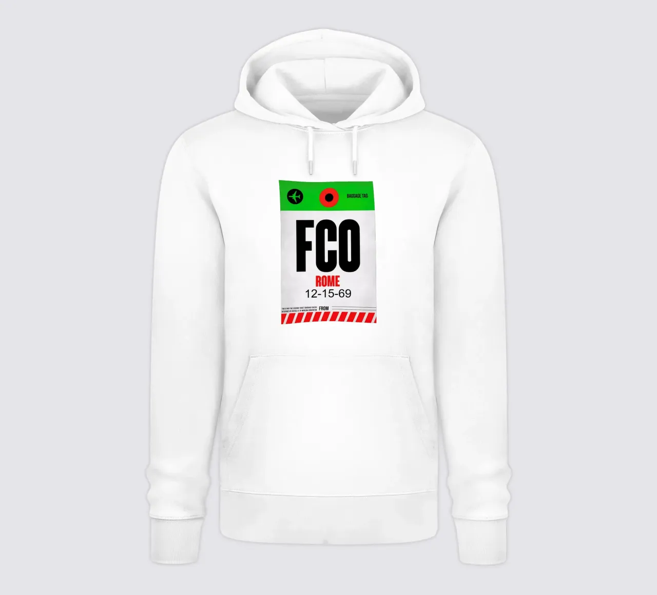FCO - Rom 2 felpa con cappuccio da Naxart