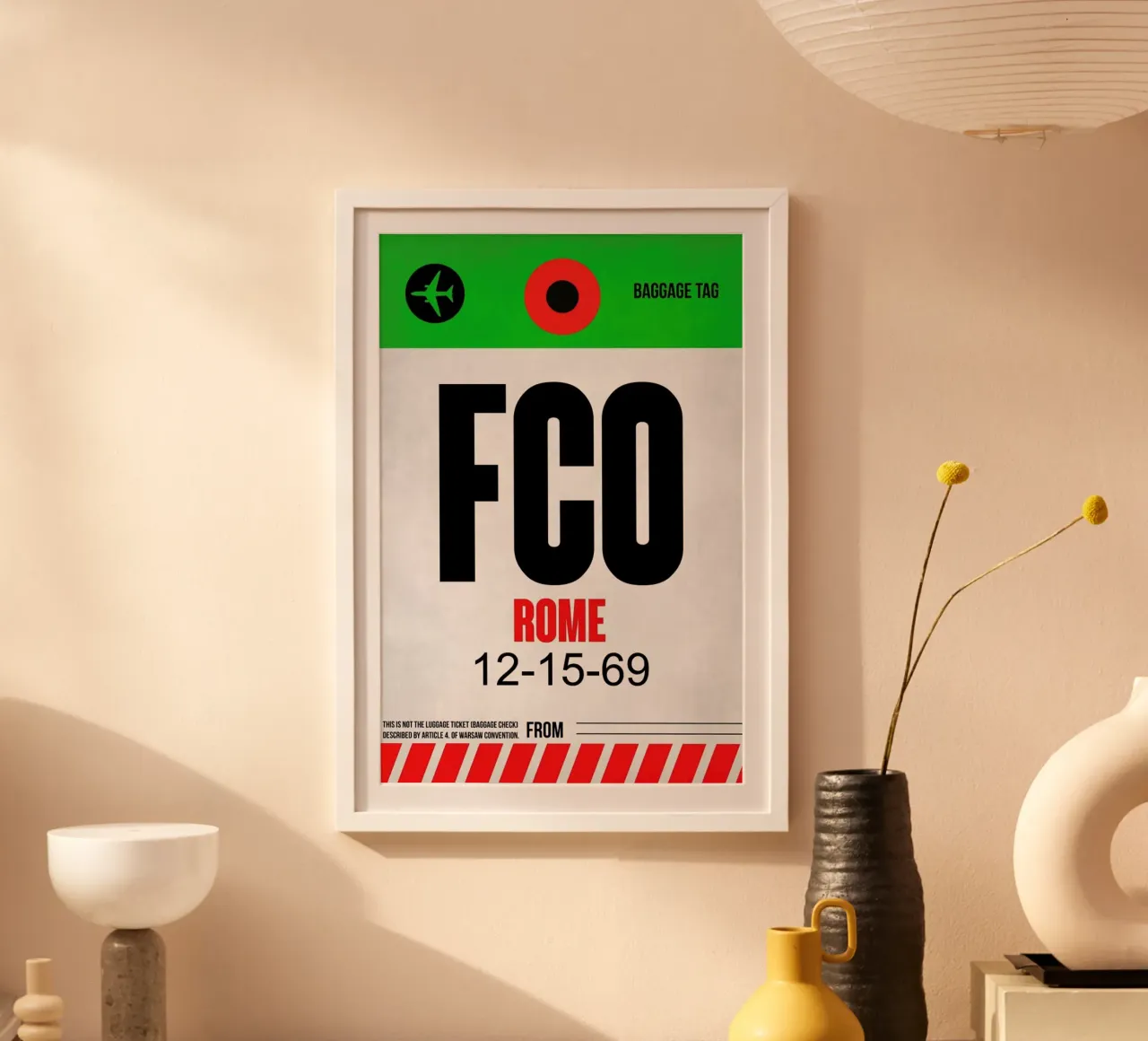 FCO - Rom 2 poster da Naxart