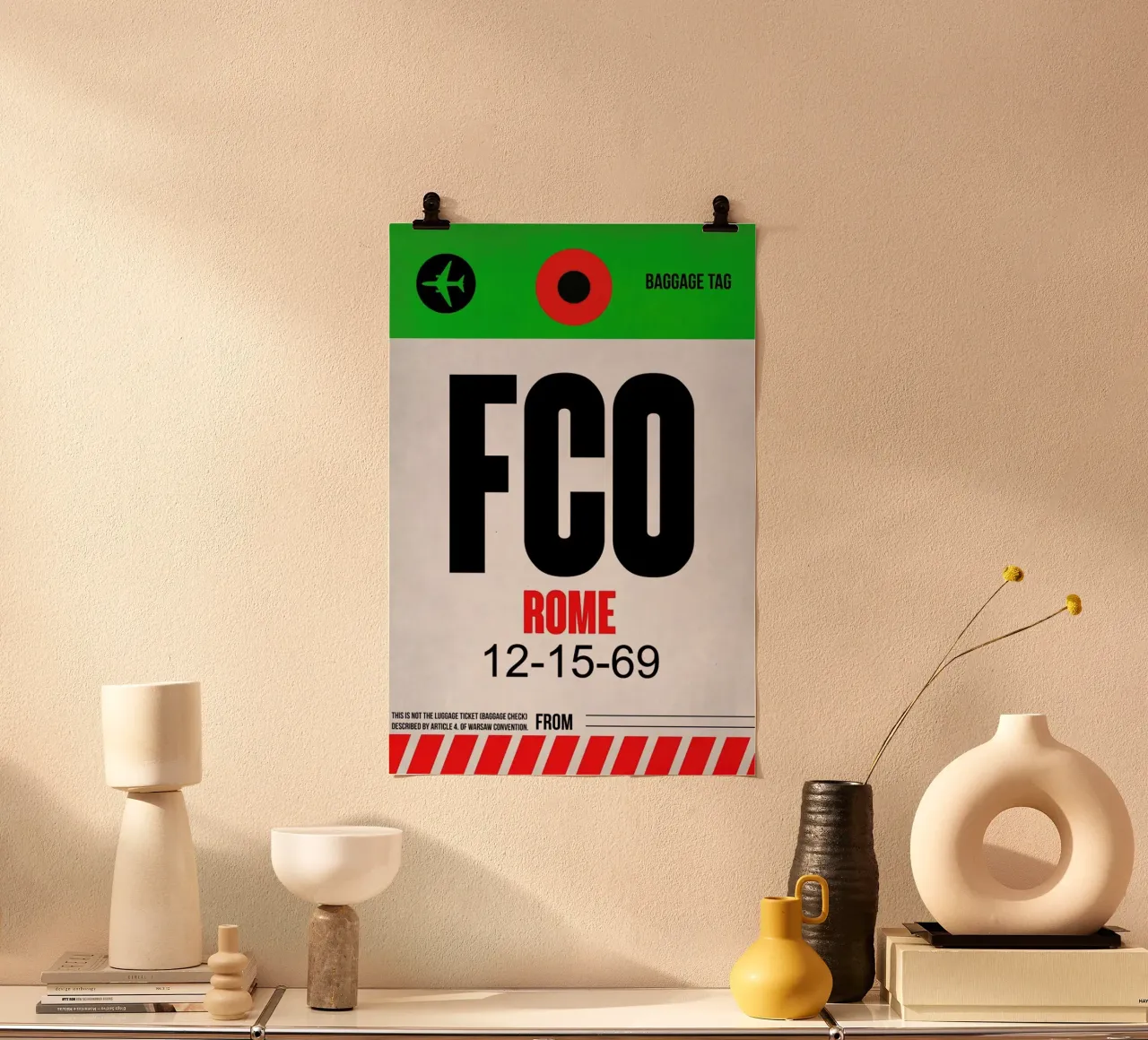 FCO - Rom 2 poster da Naxart