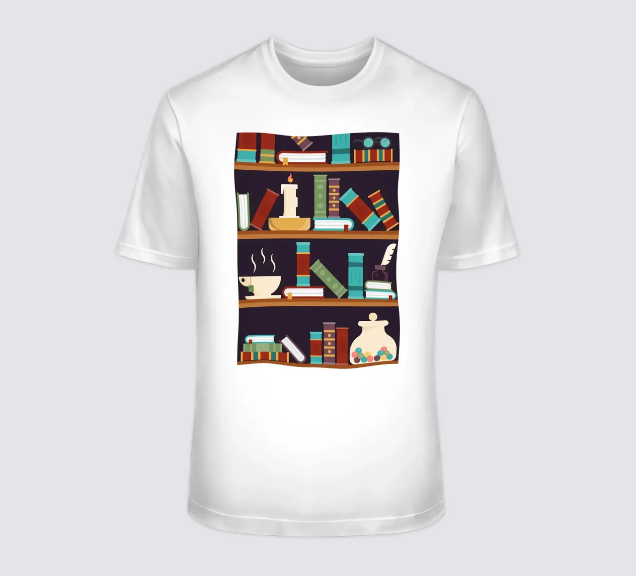 Biblioteca mistica t-shirt da Aiden Garcia