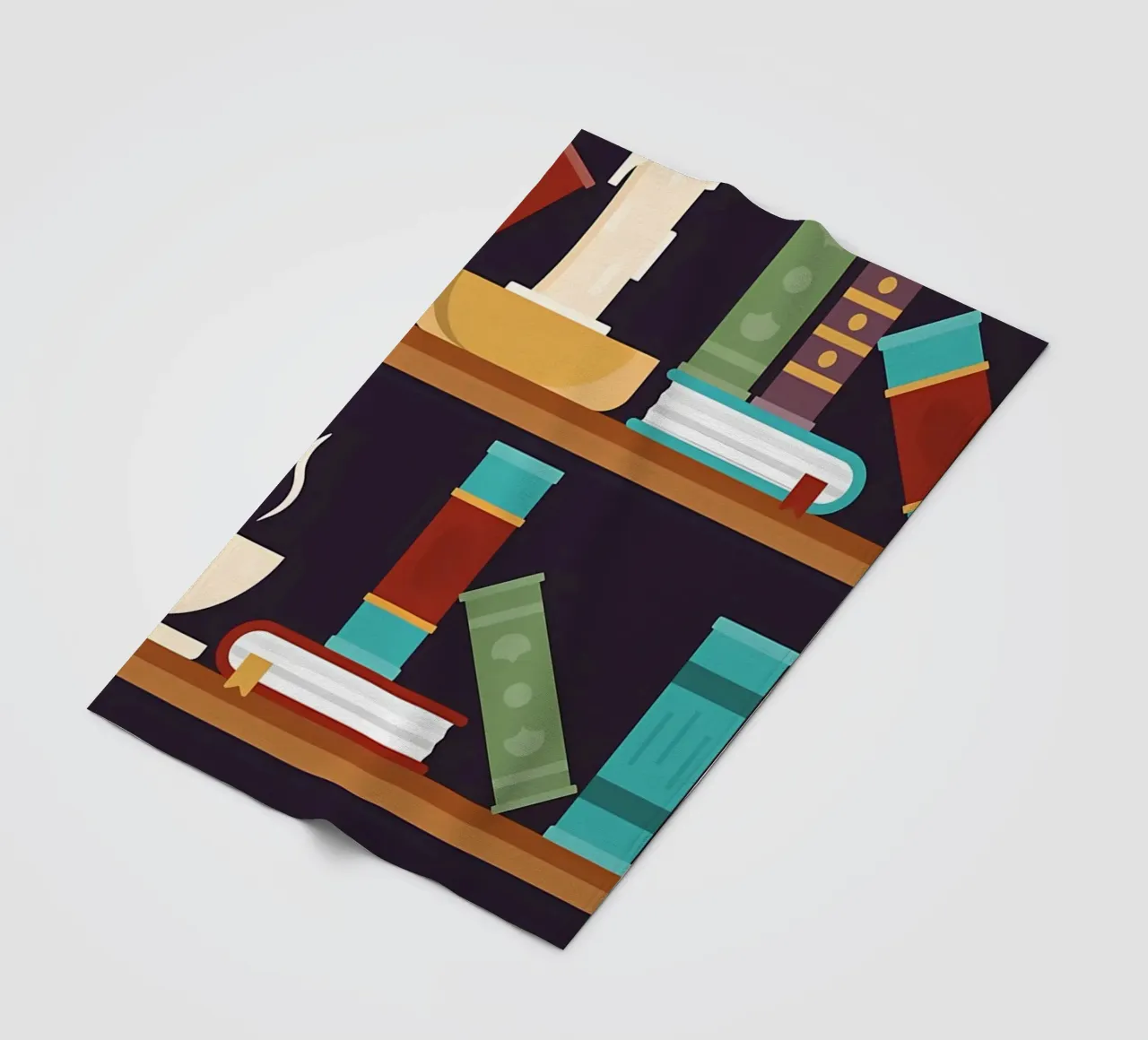 Biblioteca mistica coperta in pile da Aiden Garcia