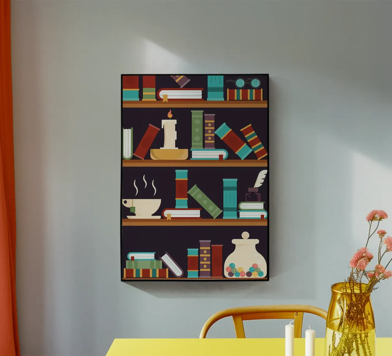 Biblioteca mistica plexiglass da Aiden Garcia