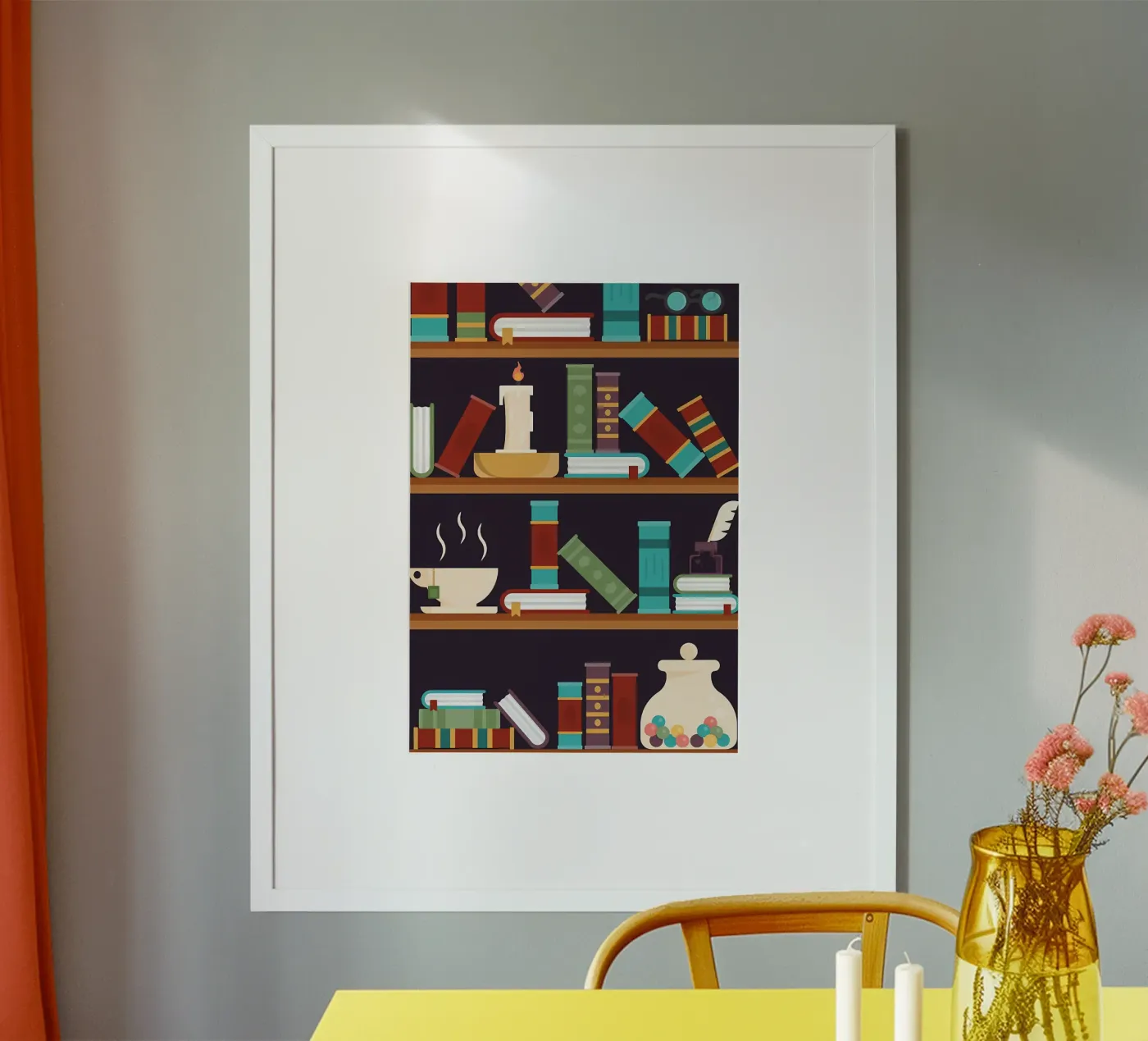 Biblioteca mistica poster da Aiden Garcia