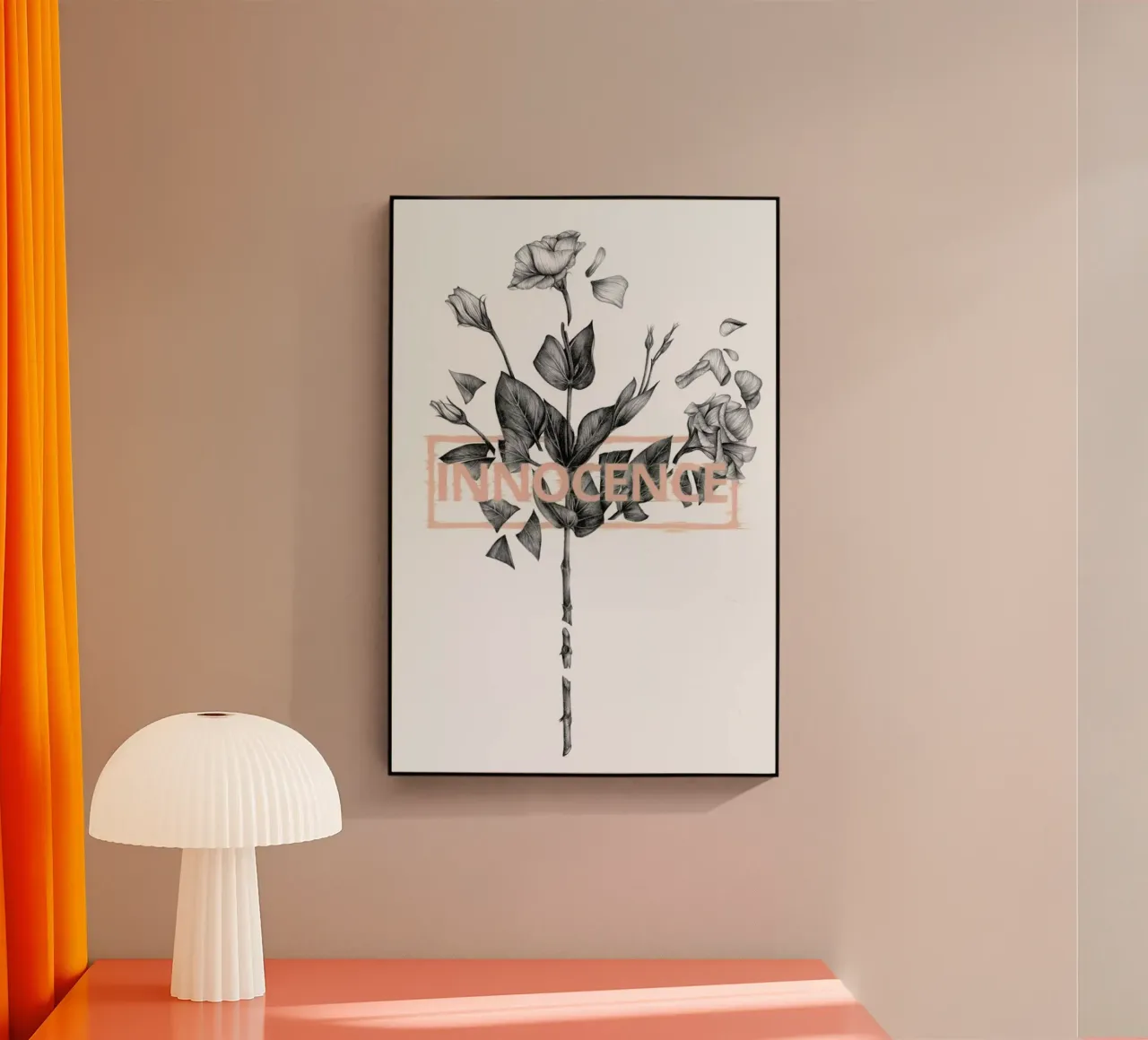 Flowers 2 acrylic glass by The White Deer