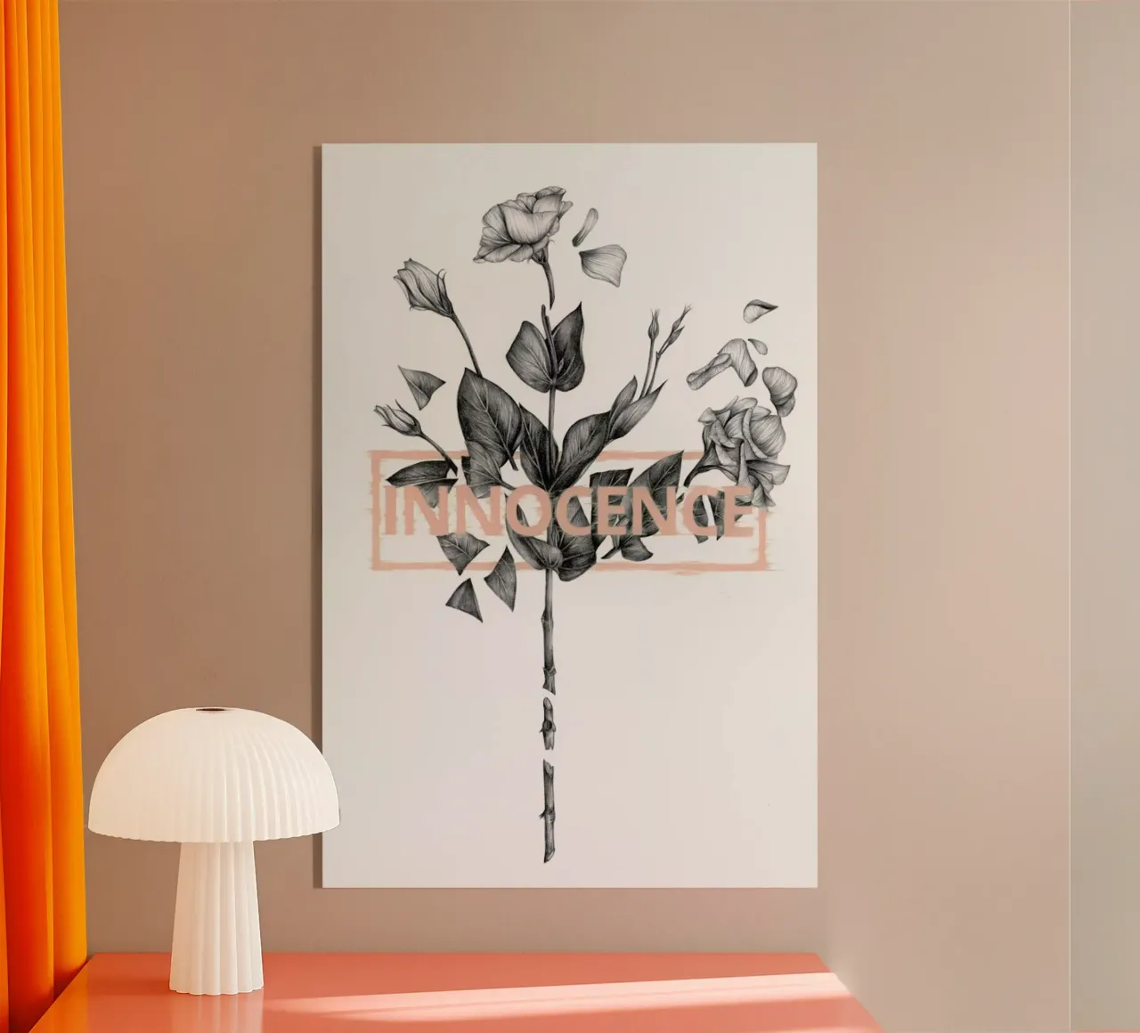 Flowers 2 acrylic glass by The White Deer