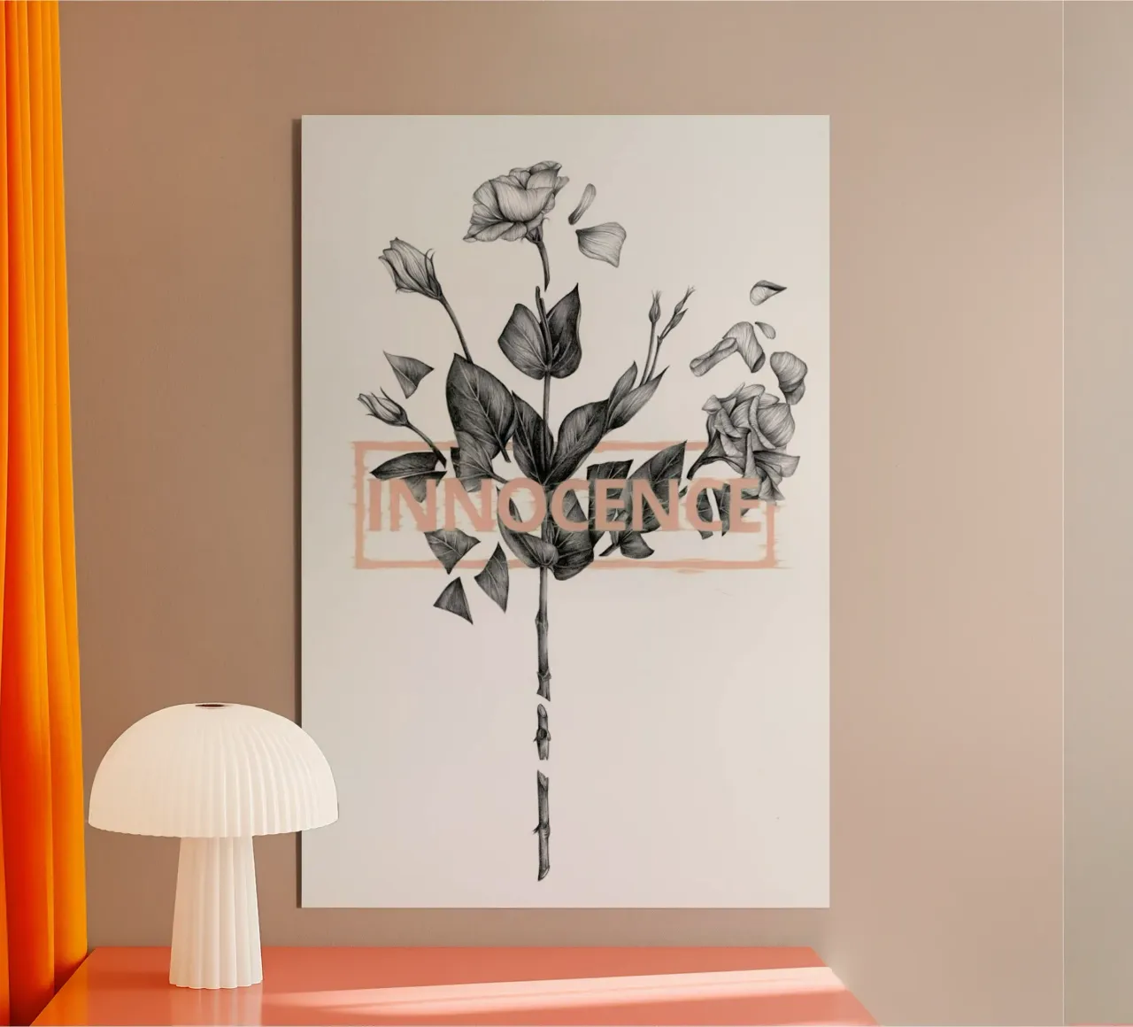 Flowers 2 alluminio dibond da The White Deer