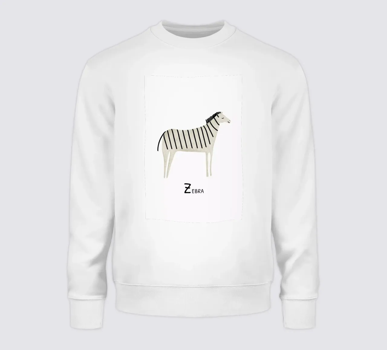 Zebra felpa da Little Flourishes