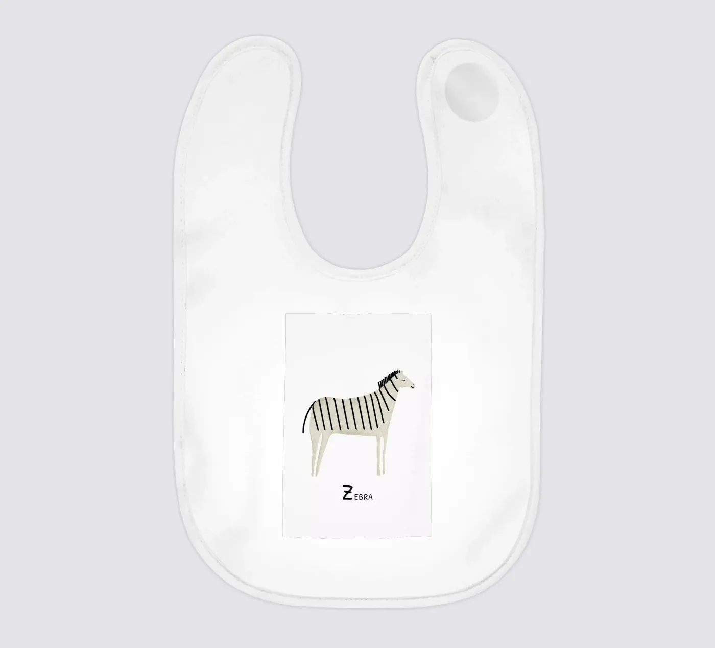 Zebra bavaglino da Little Flourishes