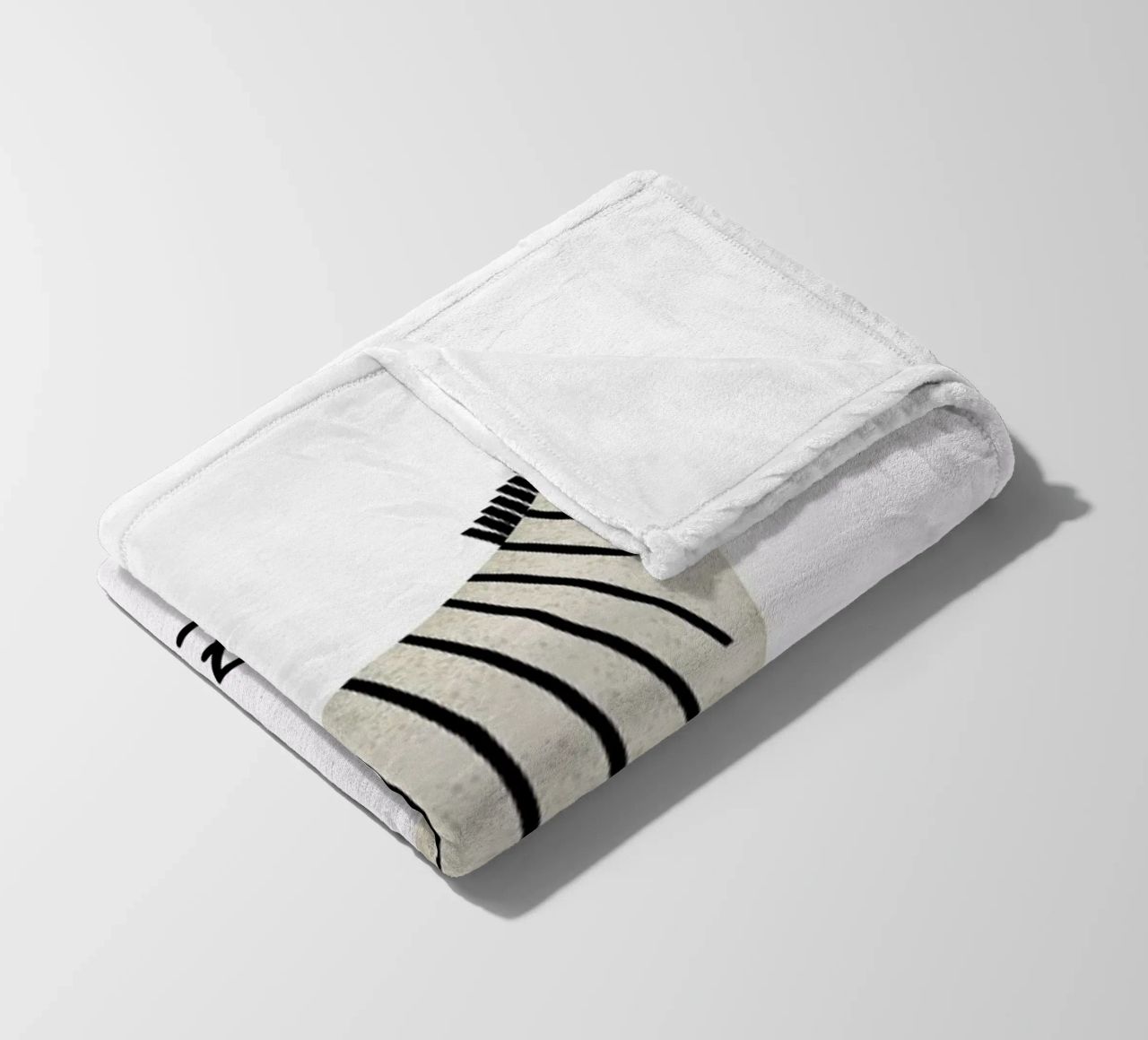 Zebra coperta in pile da Little Flourishes