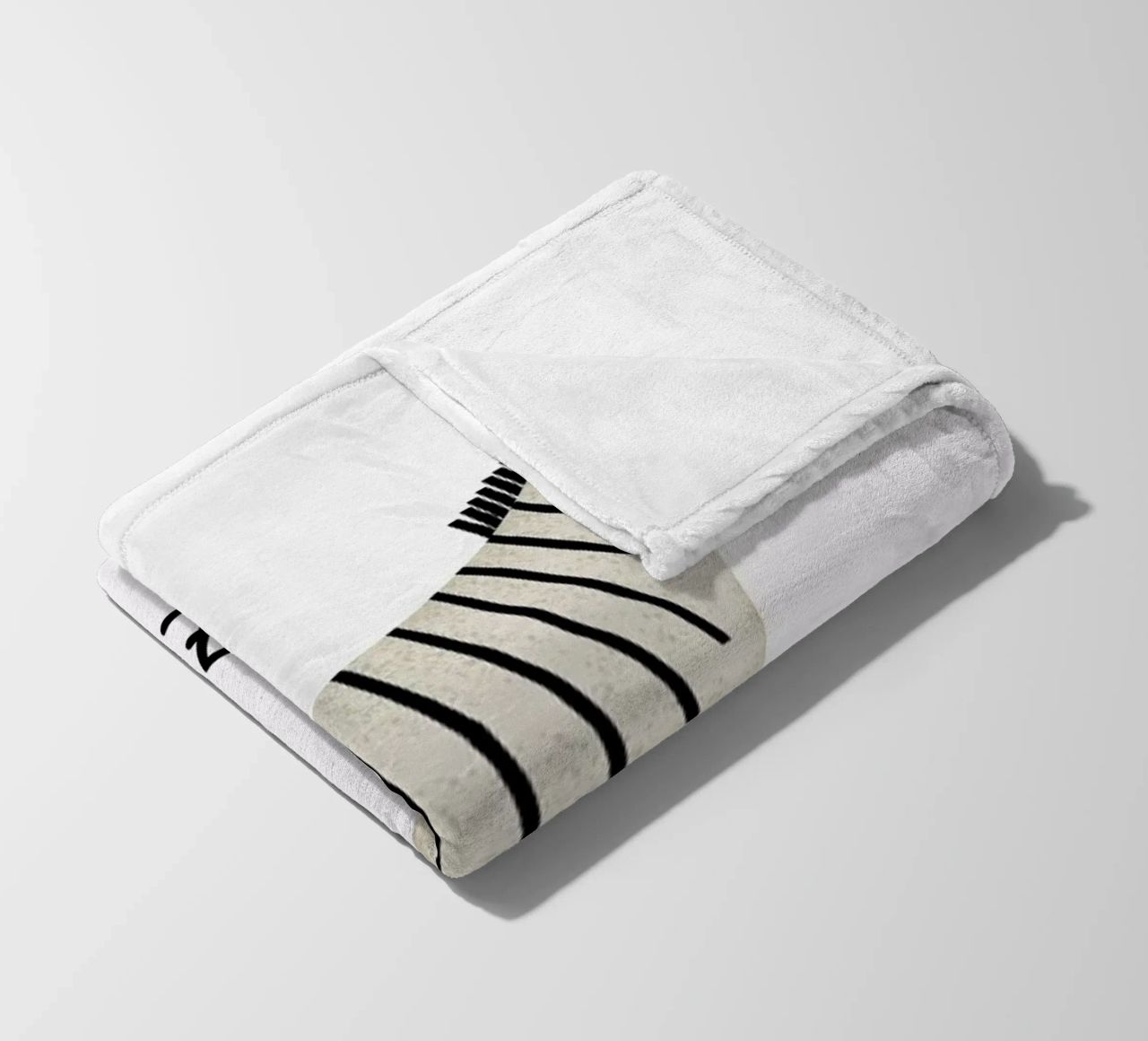 Zebra coperta in pile da Little Flourishes