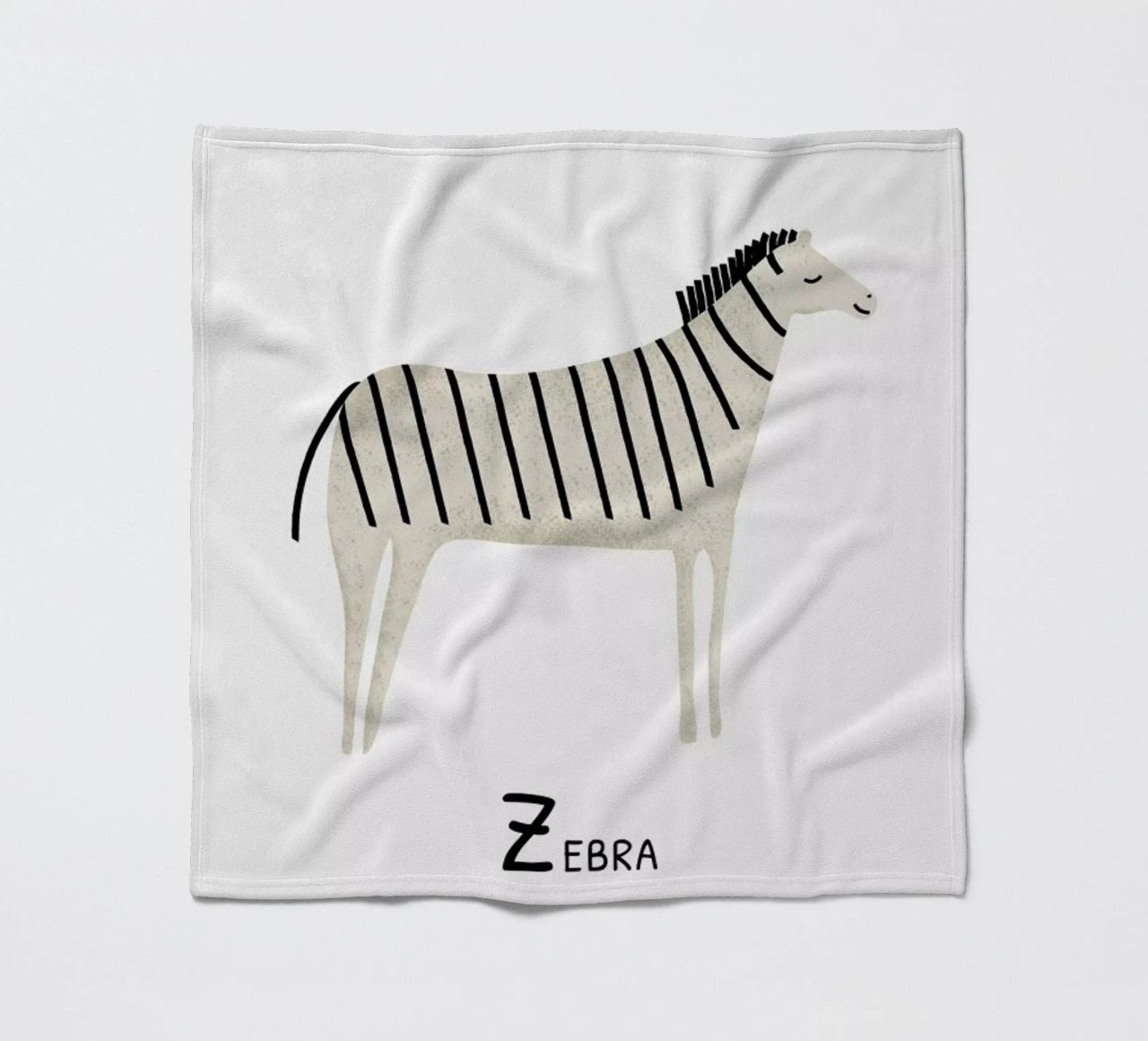 Zebra coperta in pile da Little Flourishes