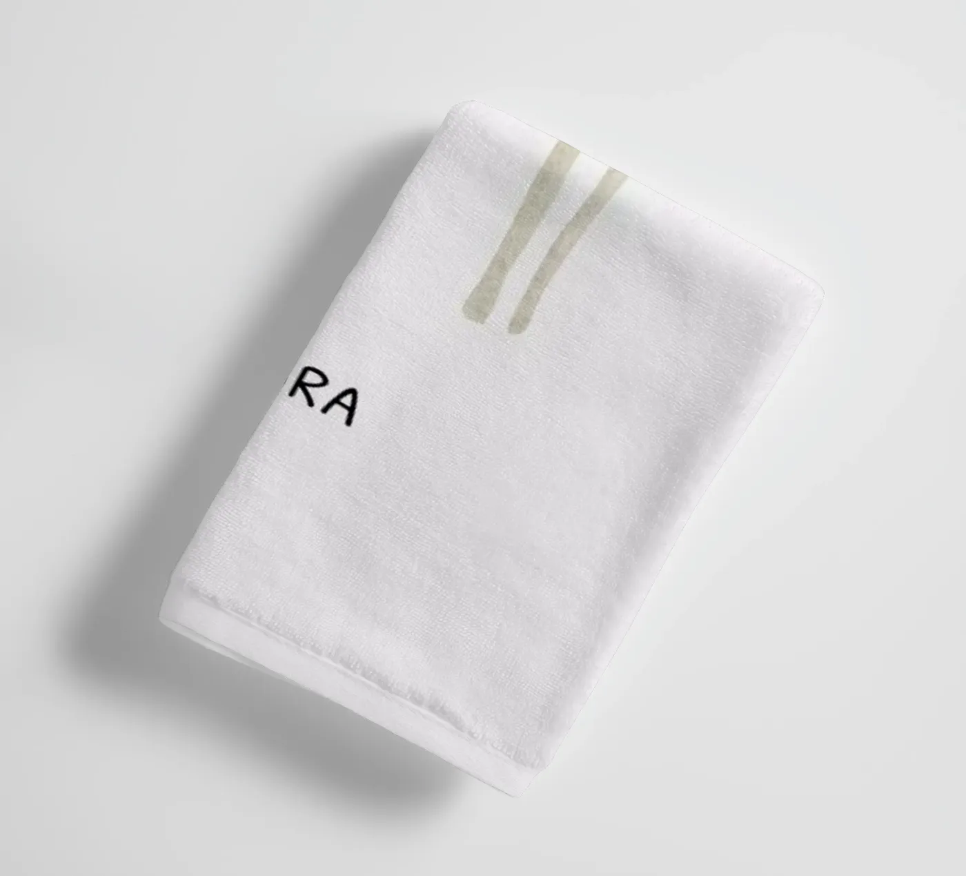 Zebra towel by Little Flourishes