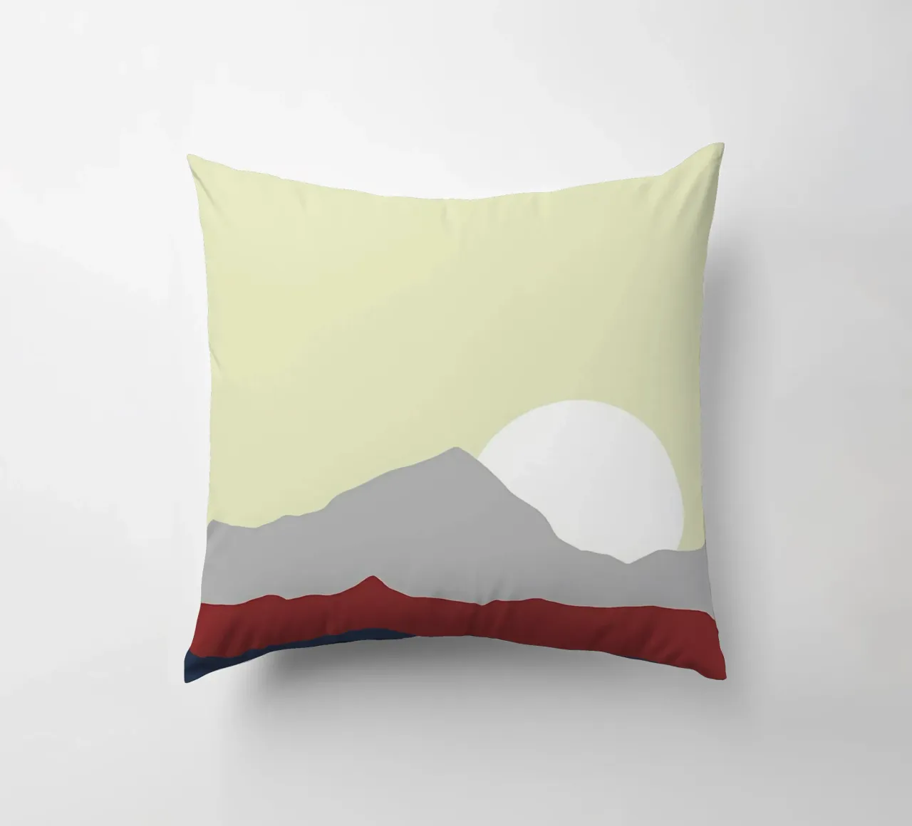 AUTUMN LANDSCAPE decorative cushion by Bartosz Powalka
