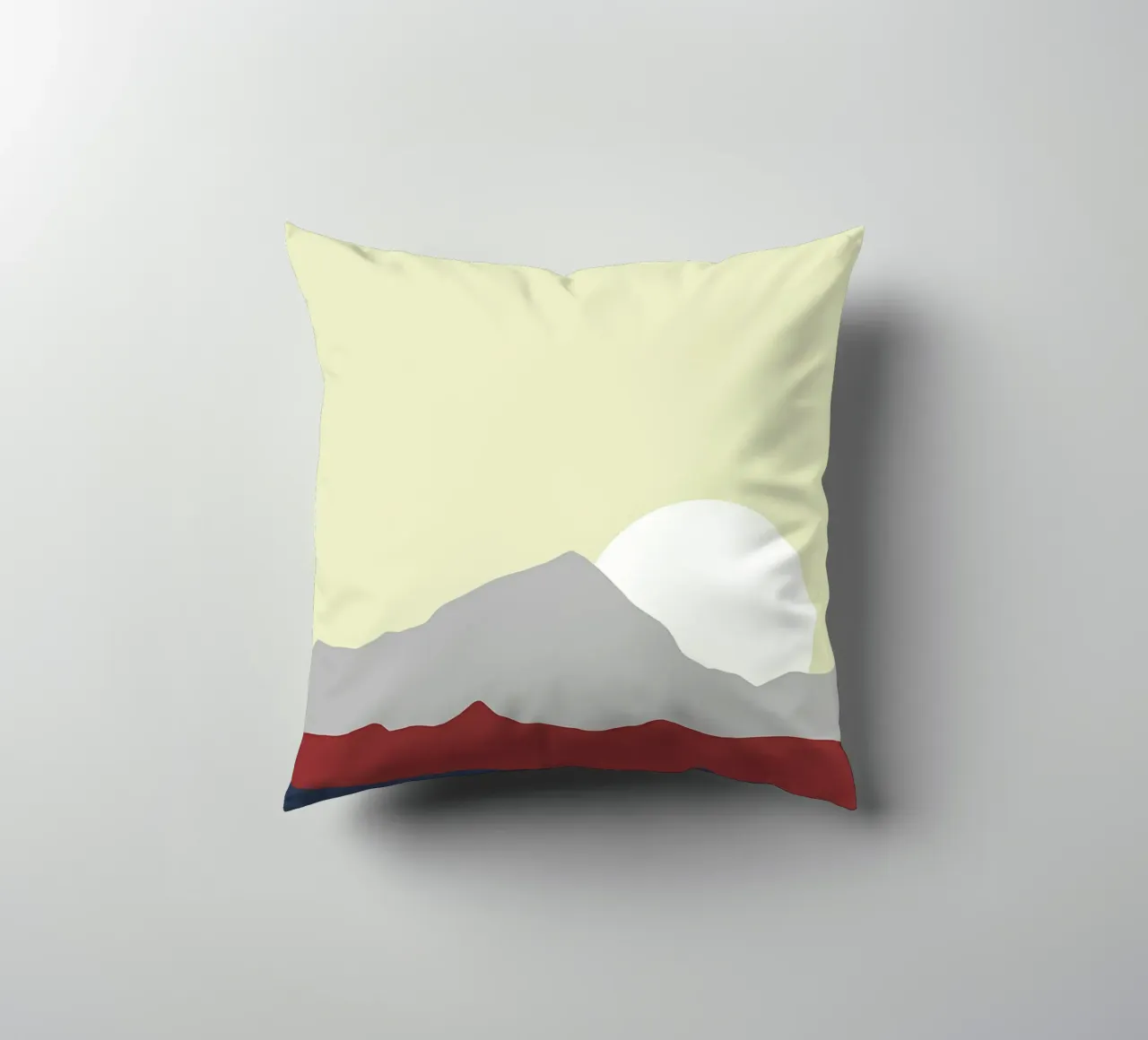 AUTUMN LANDSCAPE decorative cushion by Bartosz Powalka