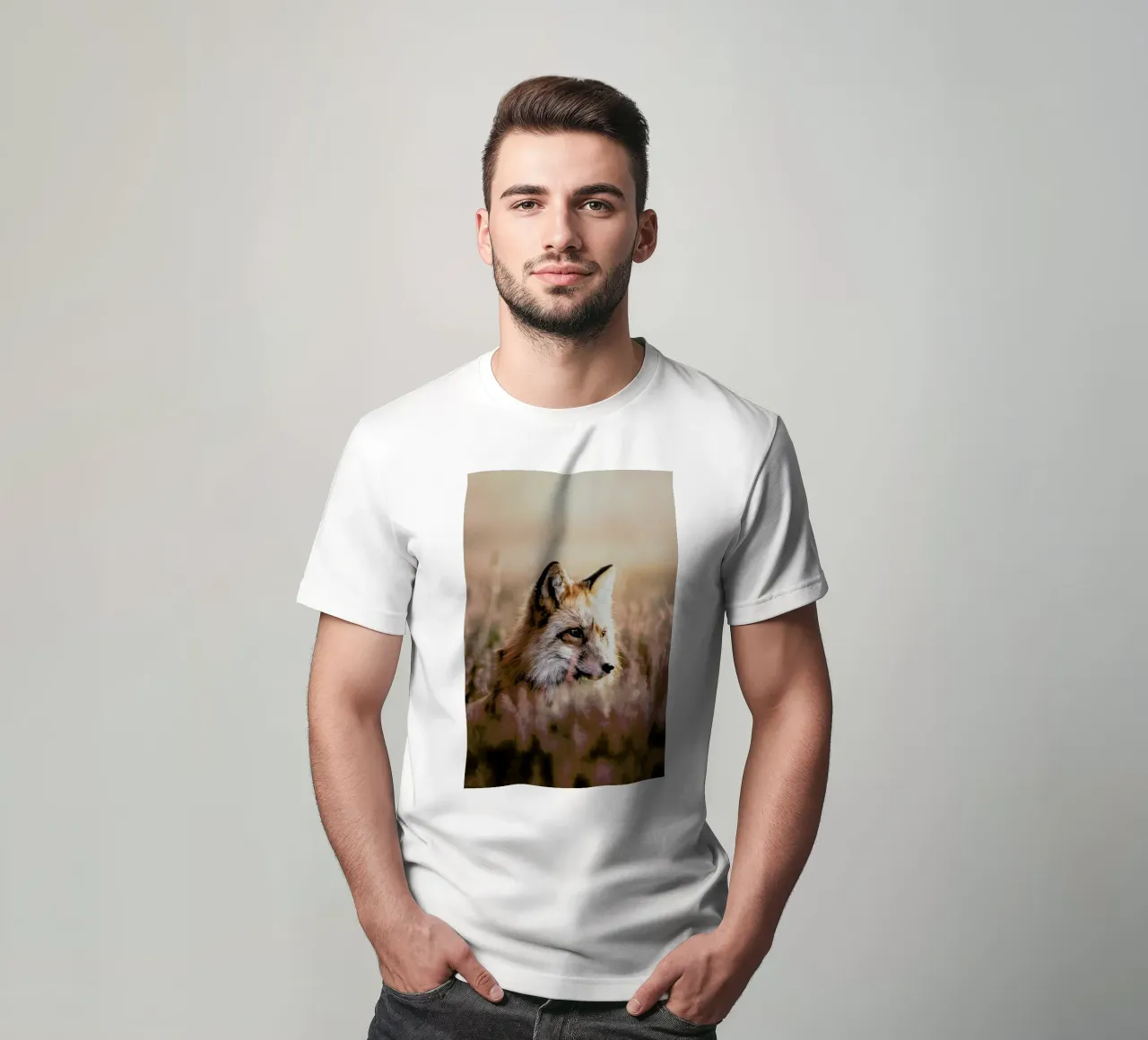 Fox in Reeds t-shirt da Natural Kingdom