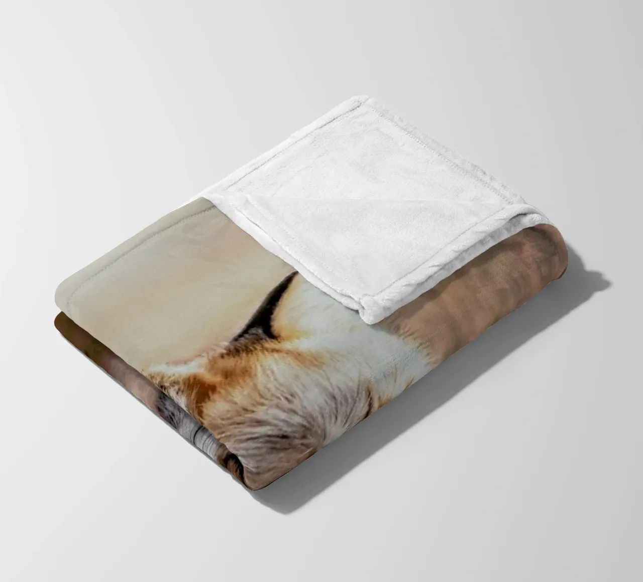 Fox in Reeds coperta in pile da Natural Kingdom