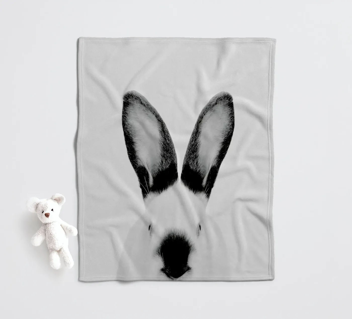 Rabbit Classic Fleecedecke von Paws & Claws